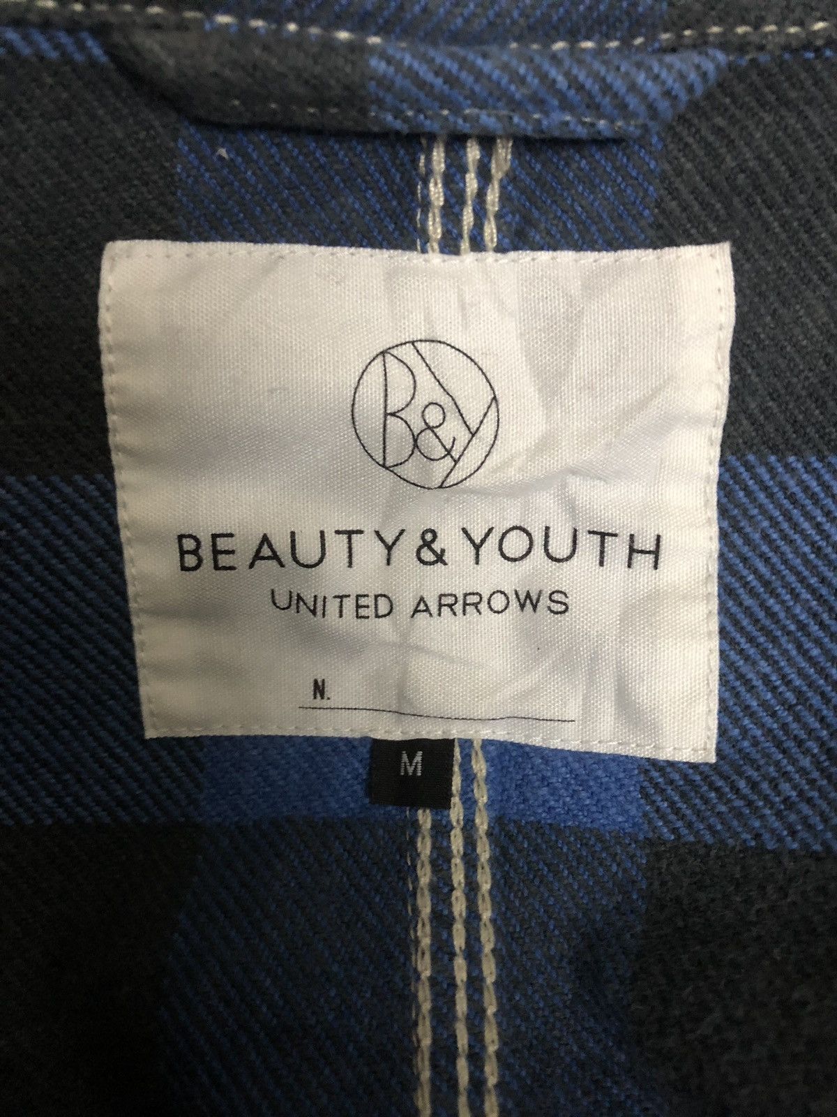 BEAUTY&YOUTH Japanese Brand Beauty & Youth Tartan Jacket Size US M / EU 48-50 / 2 - 8 Thumbnail