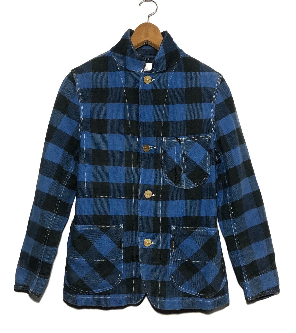BEAUTY&YOUTH Japanese Brand Beauty & Youth Tartan Jacket Size US M / EU 48-50 / 2 - 2 Thumbnail