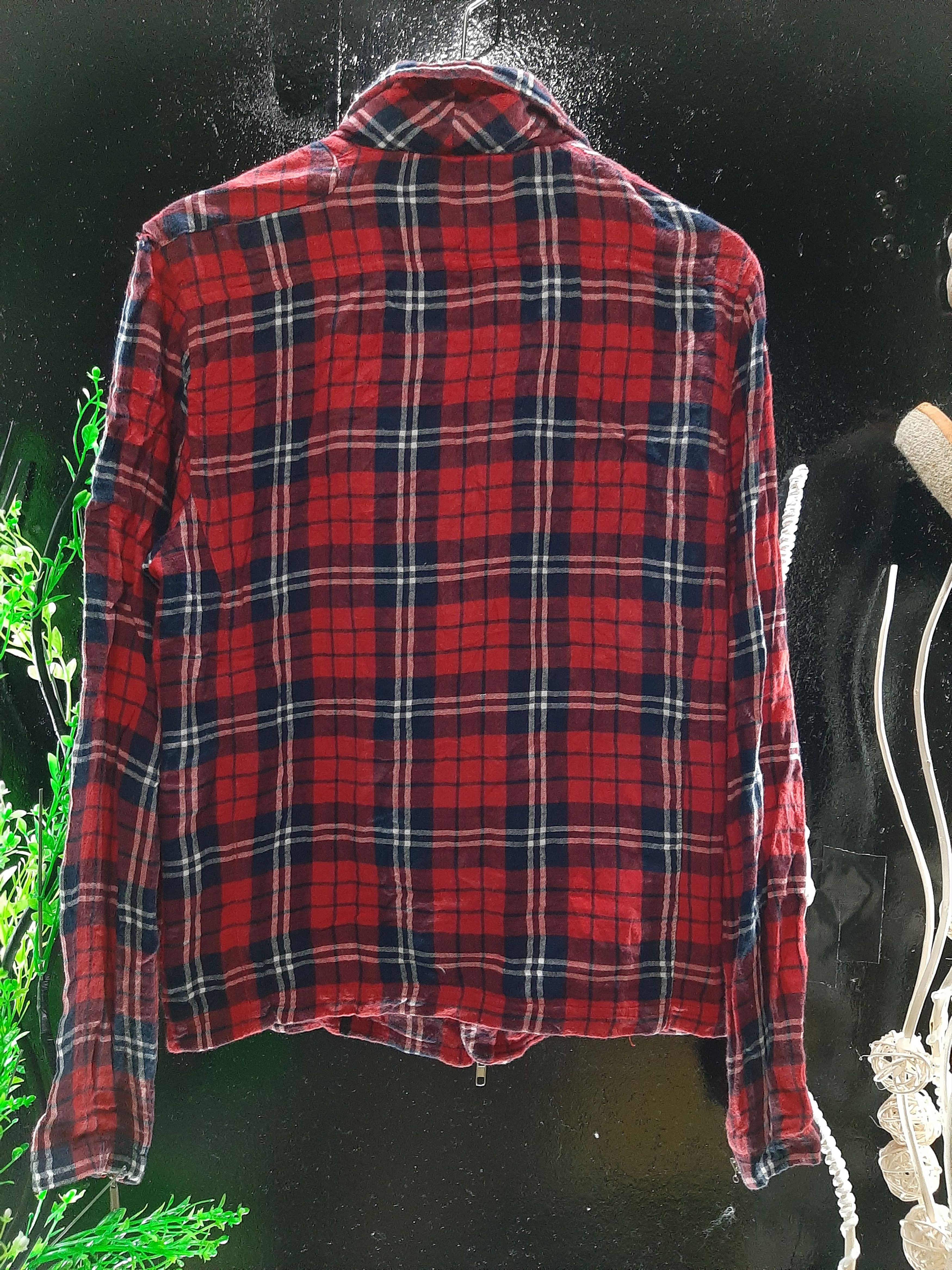 Japanese Brand × Seditionaries × Vintage VINTAGE MIRAI BOYS TARTAN PUNK FASHION BONDAGE MULTI ZIPPER Size US S / EU 44-46 / 1 - 7 Thumbnail