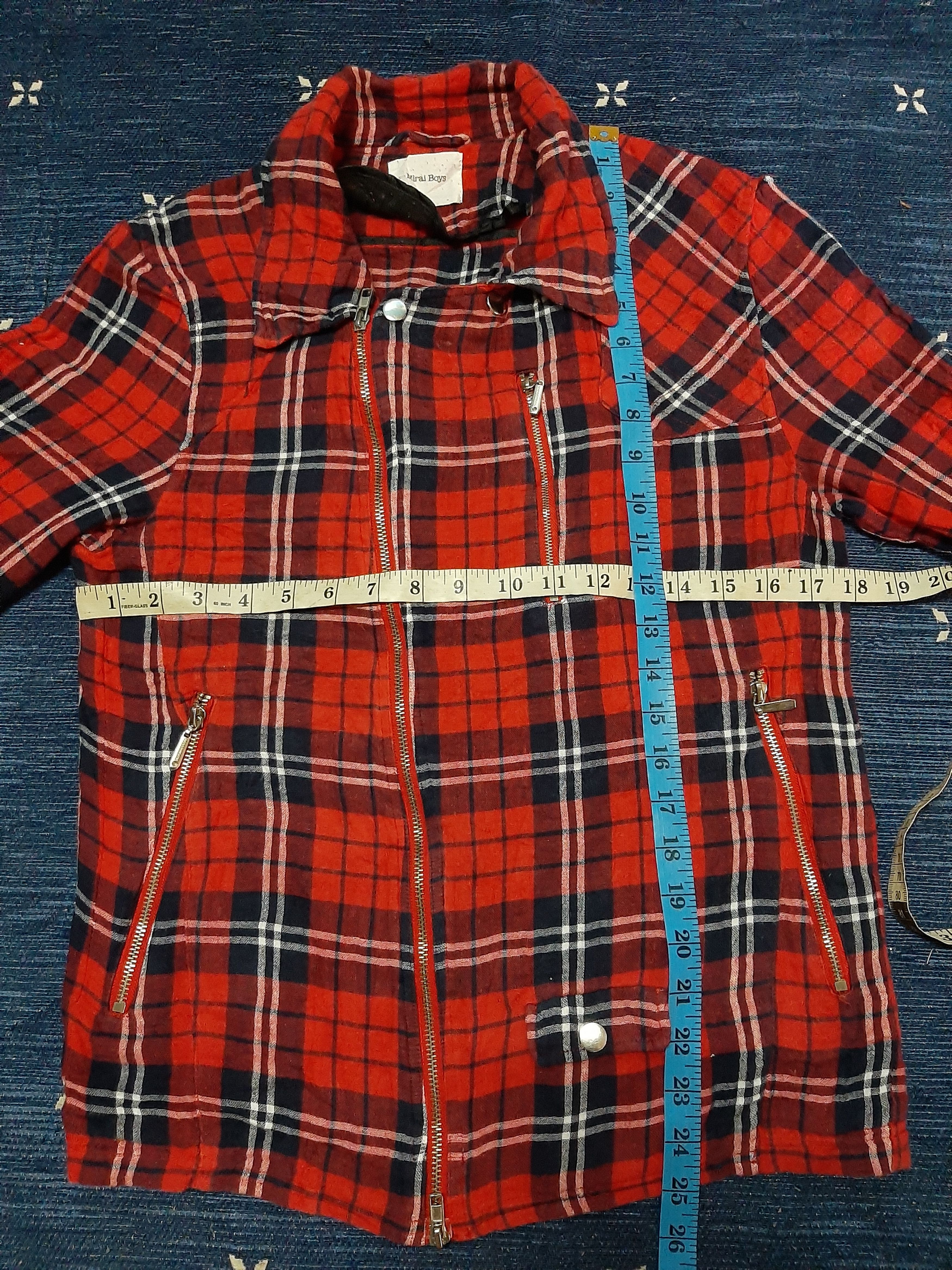 Japanese Brand × Seditionaries × Vintage VINTAGE MIRAI BOYS TARTAN PUNK FASHION BONDAGE MULTI ZIPPER Size US S / EU 44-46 / 1 - 11 Thumbnail