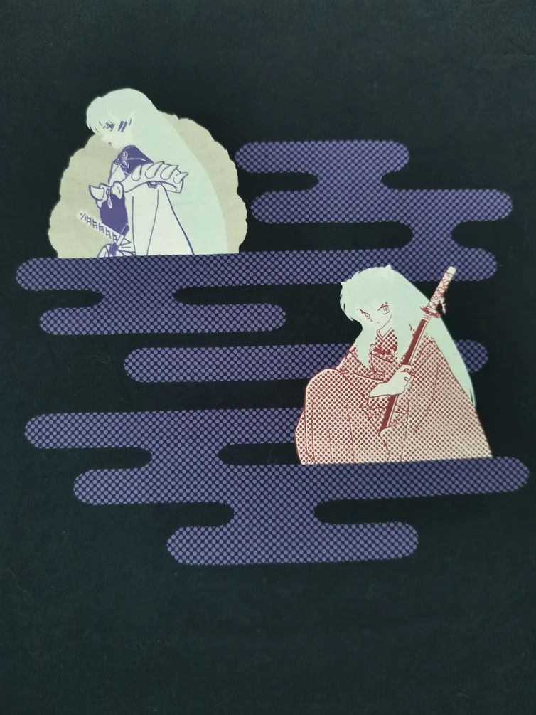 Anime Inuyasha Japan Anime Manga Tee Akira Bleach Eva Size US XL / EU 56 / 4 - 2 Thumbnail