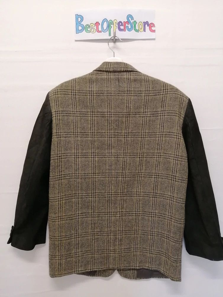 Comme des Garcons Vintage COMME DES GARCONS Wool With Leather Sleeve Size US S / EU 44-46 / 1 - 11 Thumbnail