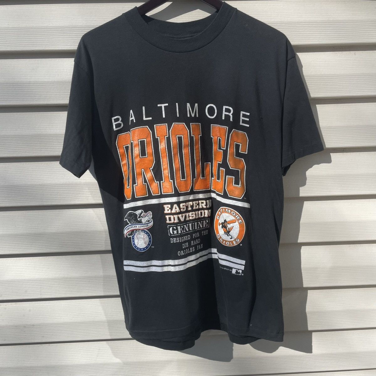 1991 BALTIMORE ORIOLES GRAPHIC TEE L