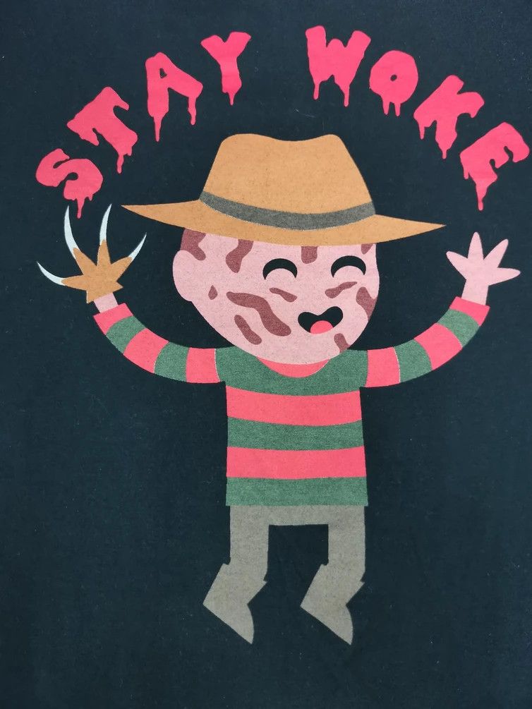 Expert Horror A Nightmare On Elm Street Jason Freddy Horror Movie Tee Size US L / EU 52-54 / 3 - 2 Thumbnail