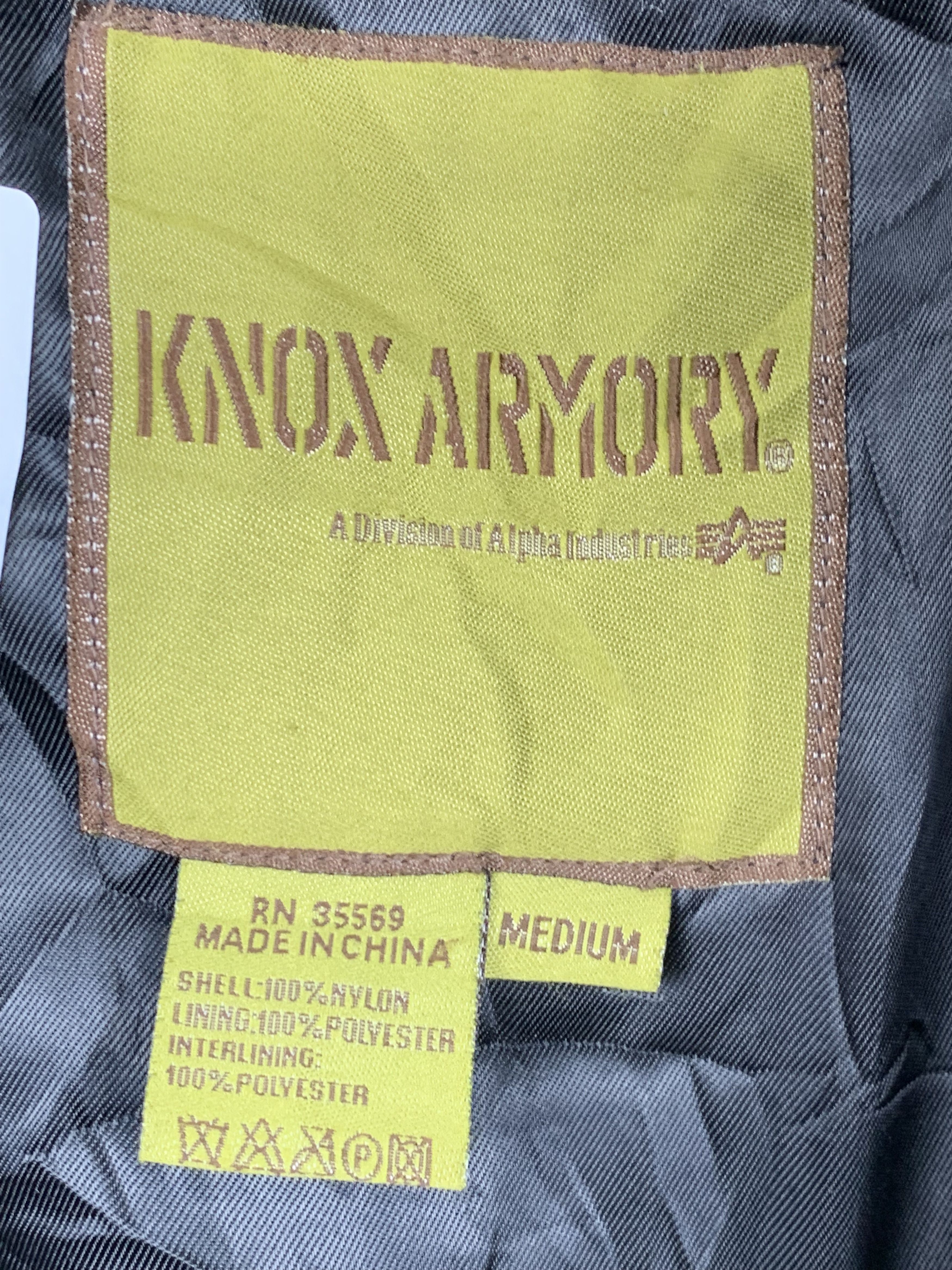 Alpha Industries Vintage Knox Armory Alpha Industries Sherpa Bomber Jacket Size US M / EU 48-50 / 2 - 9 Thumbnail