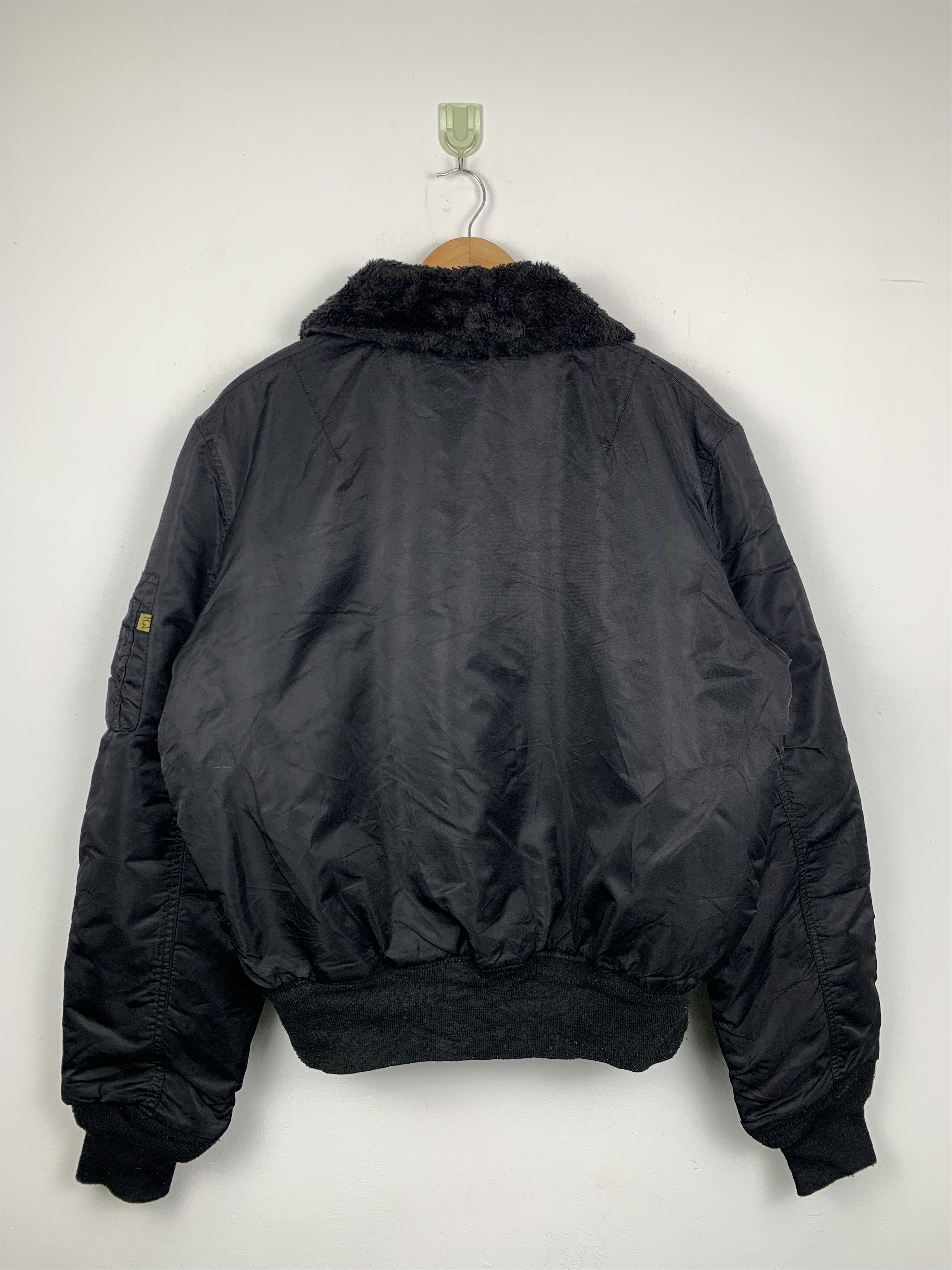 Alpha Industries Vintage Knox Armory Alpha Industries Sherpa Bomber Jacket Size US M / EU 48-50 / 2 - 3 Thumbnail