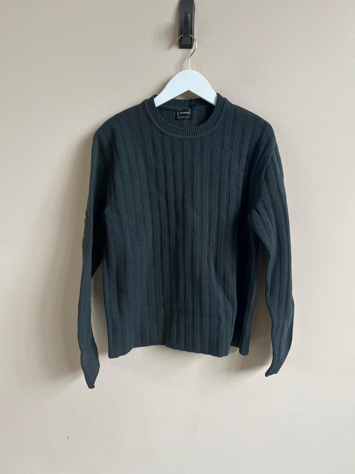 Jil Sander Sweater CN LS in Forest Green Size US S / EU 44-46 / 1 - 6 Thumbnail