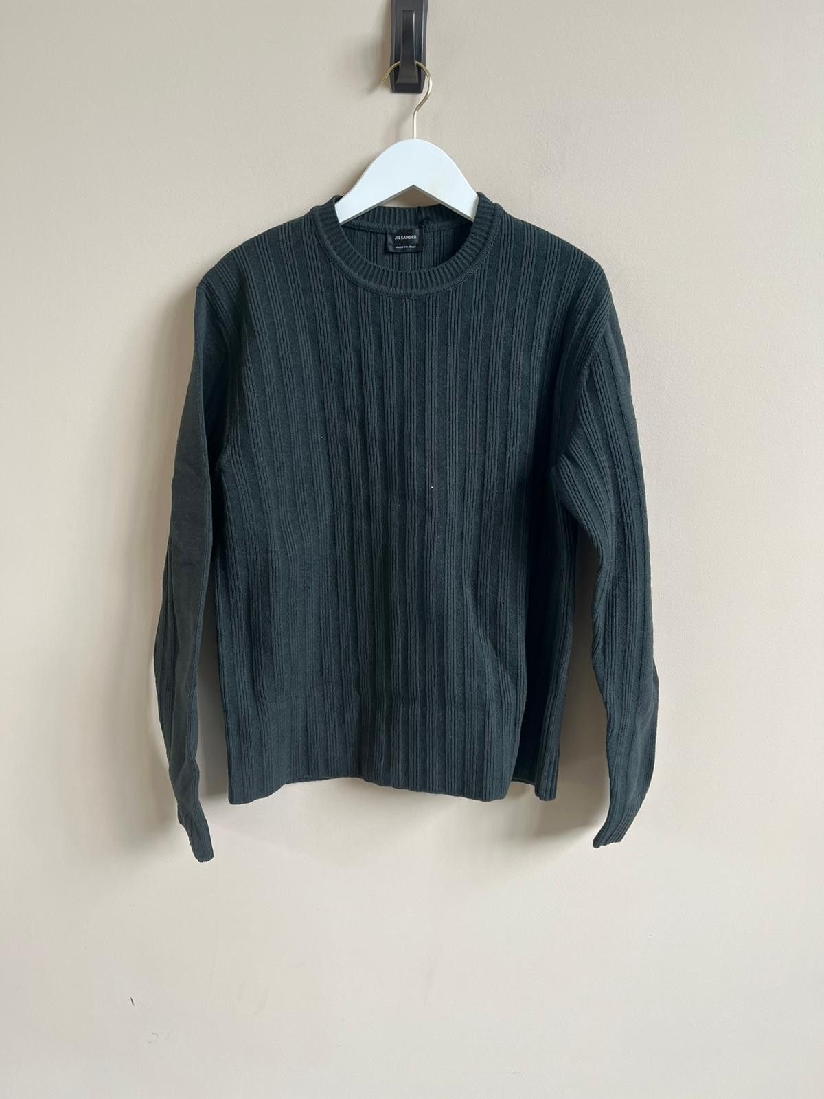 Jil Sander Sweater CN LS in Forest Green Size US S / EU 44-46 / 1 - 2 Thumbnail