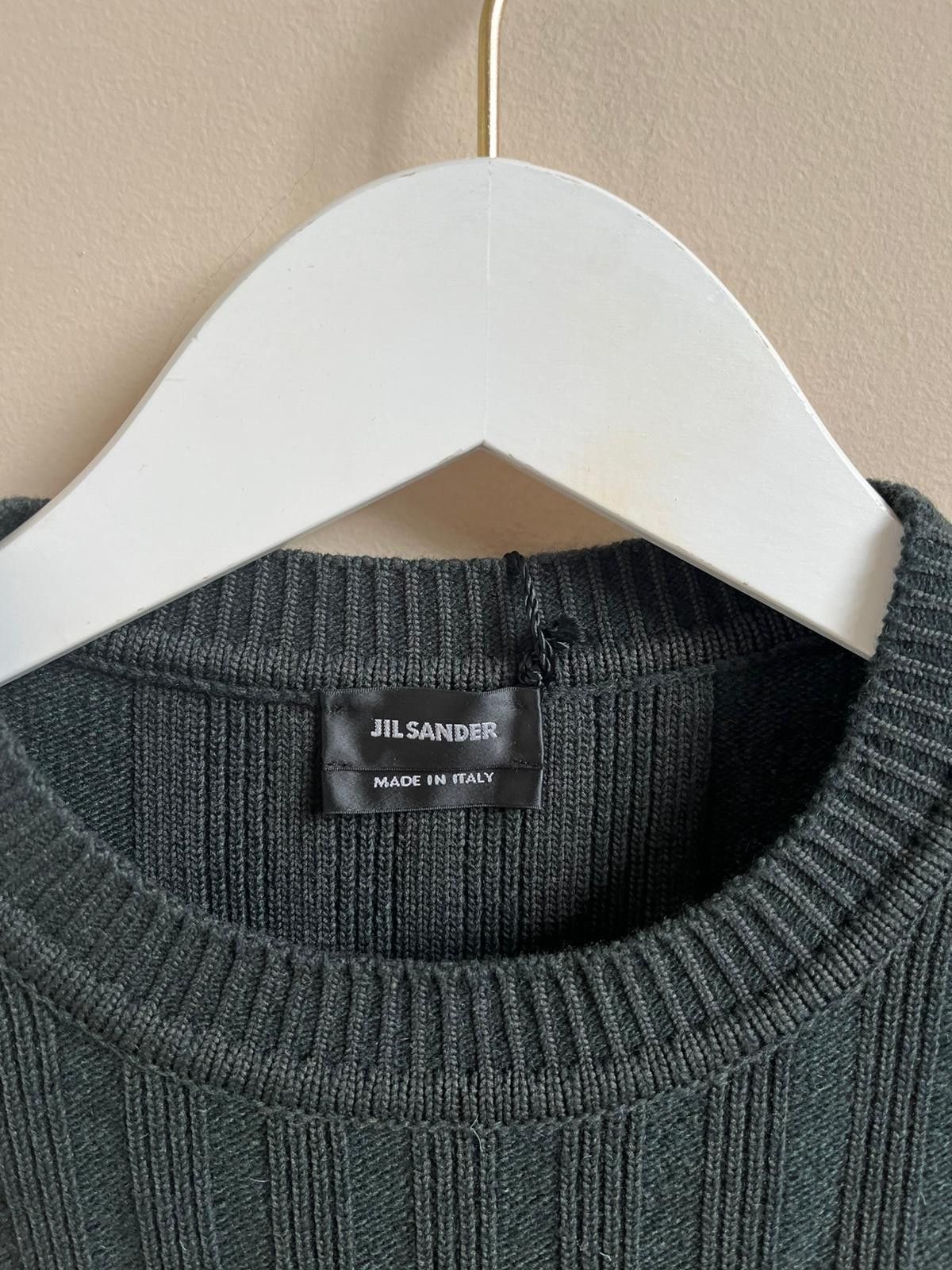 Jil Sander Sweater CN LS in Forest Green Size US S / EU 44-46 / 1 - 7 Thumbnail