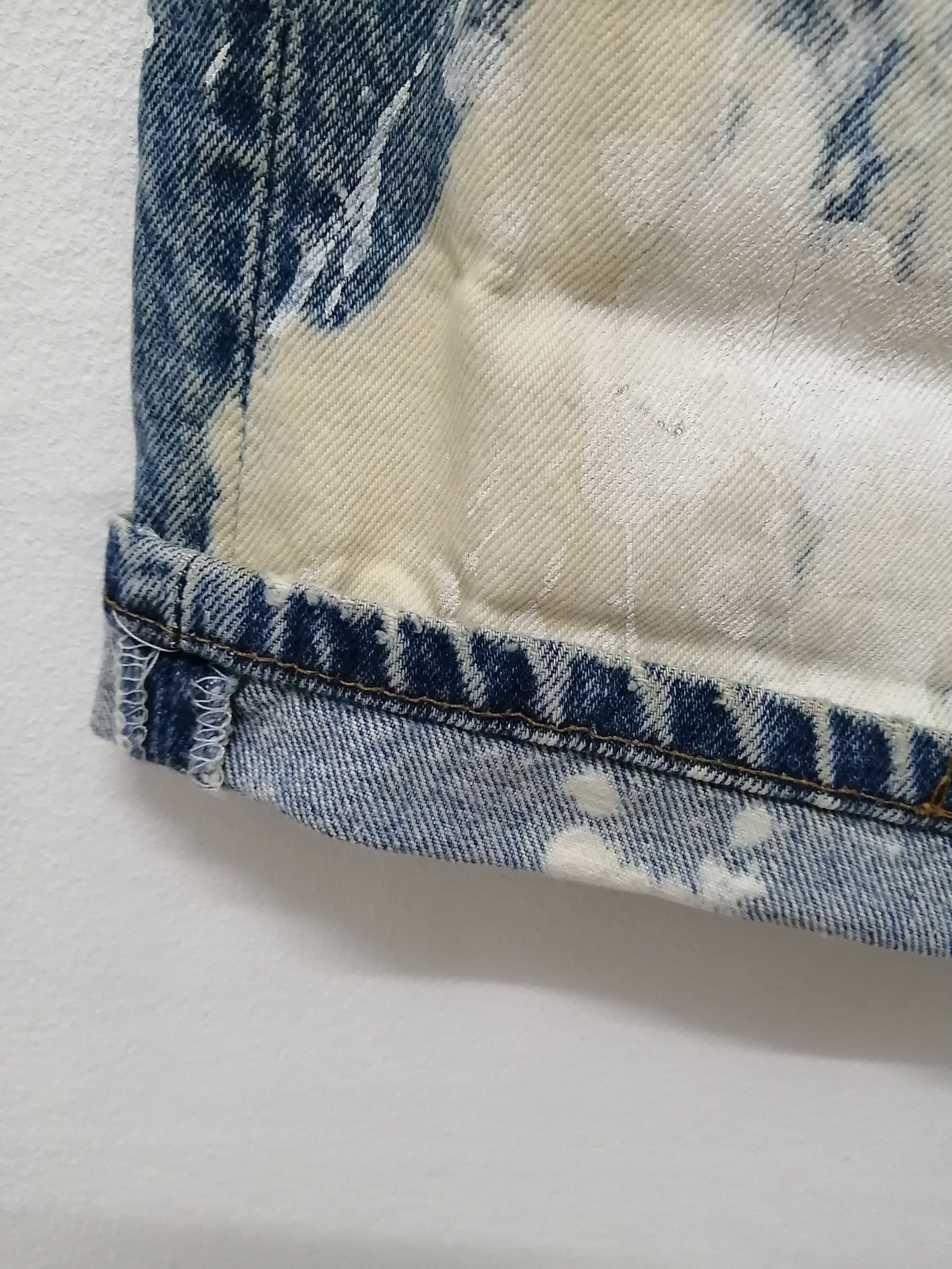 Levi's Vintage Clothing LEVI'S VINTAGE Acid Wash Painter Jeans - Size 33 Size US 33 - 8 Thumbnail