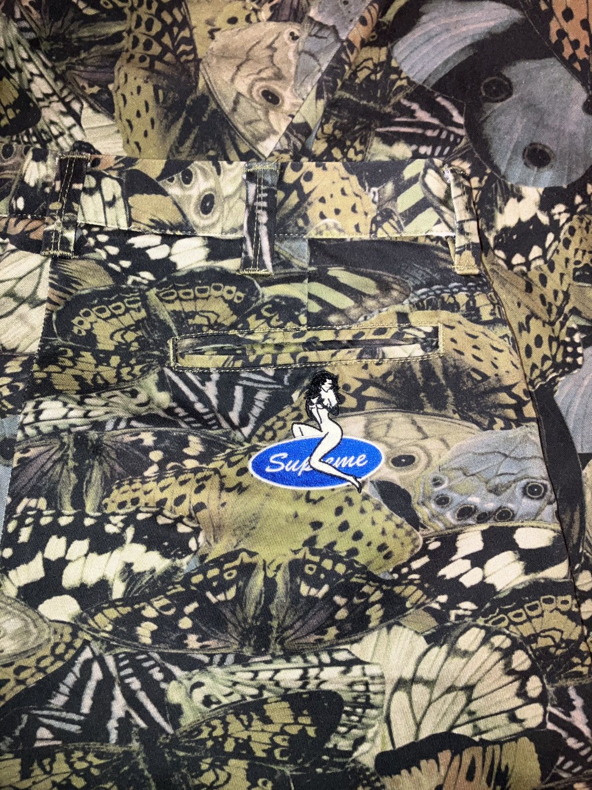 パンツ Supreme Butterflies Chino 36 Supreme Supreme Chino Pants Butterflies | Grailed