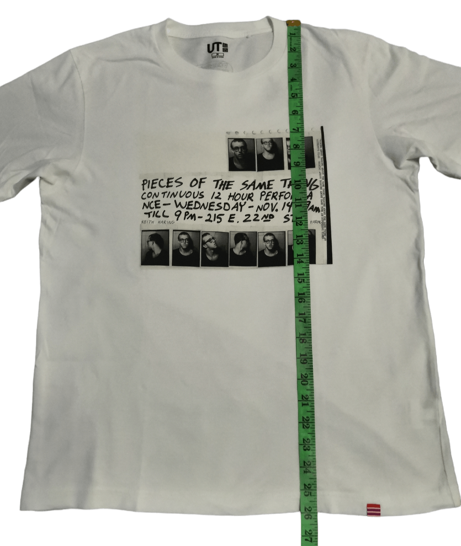 Designer Keith Haring Drawing The Line Designer Tee Graffiti Art Size US M / EU 48-50 / 2 - 6 Thumbnail
