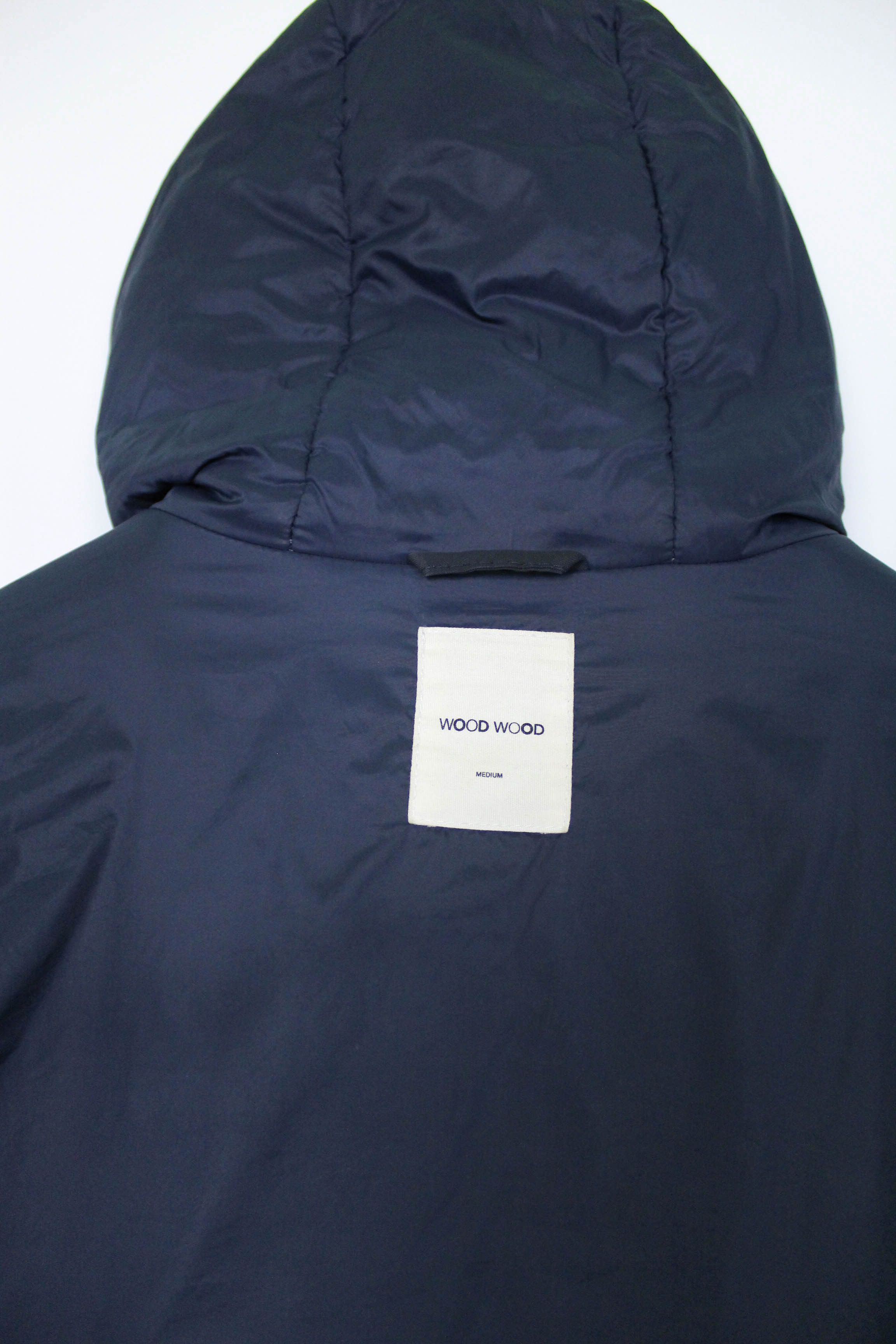 Wood Wood Wood Wood Men’s Navy Insulated Parka Jacket Size M Size US M / EU 48-50 / 2 - 19 Thumbnail