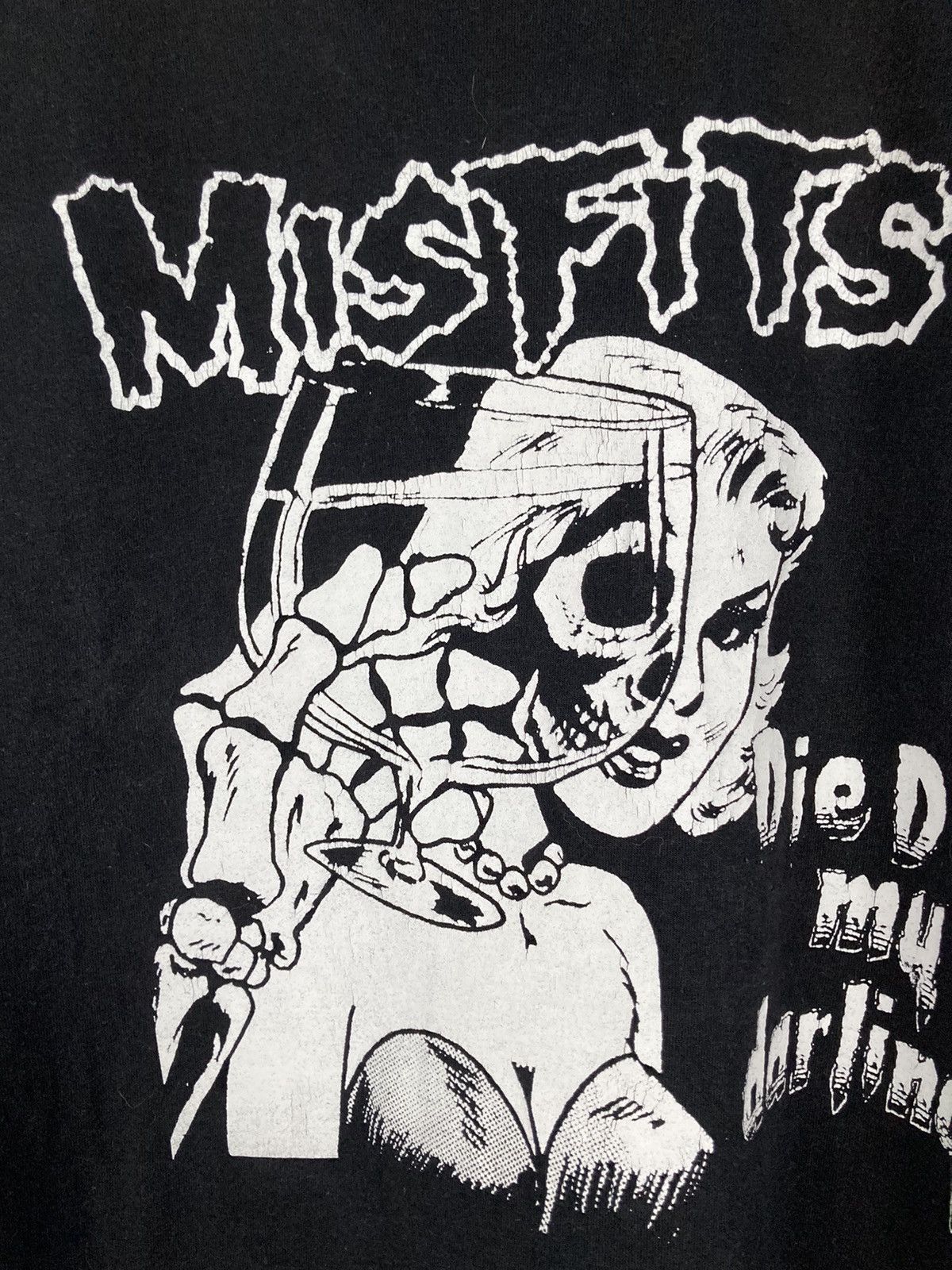 Band Tees Vintage Misfits Die Die My Darling Rock Band Tee Graphic Size US M / EU 48-50 / 2 - 5 Thumbnail