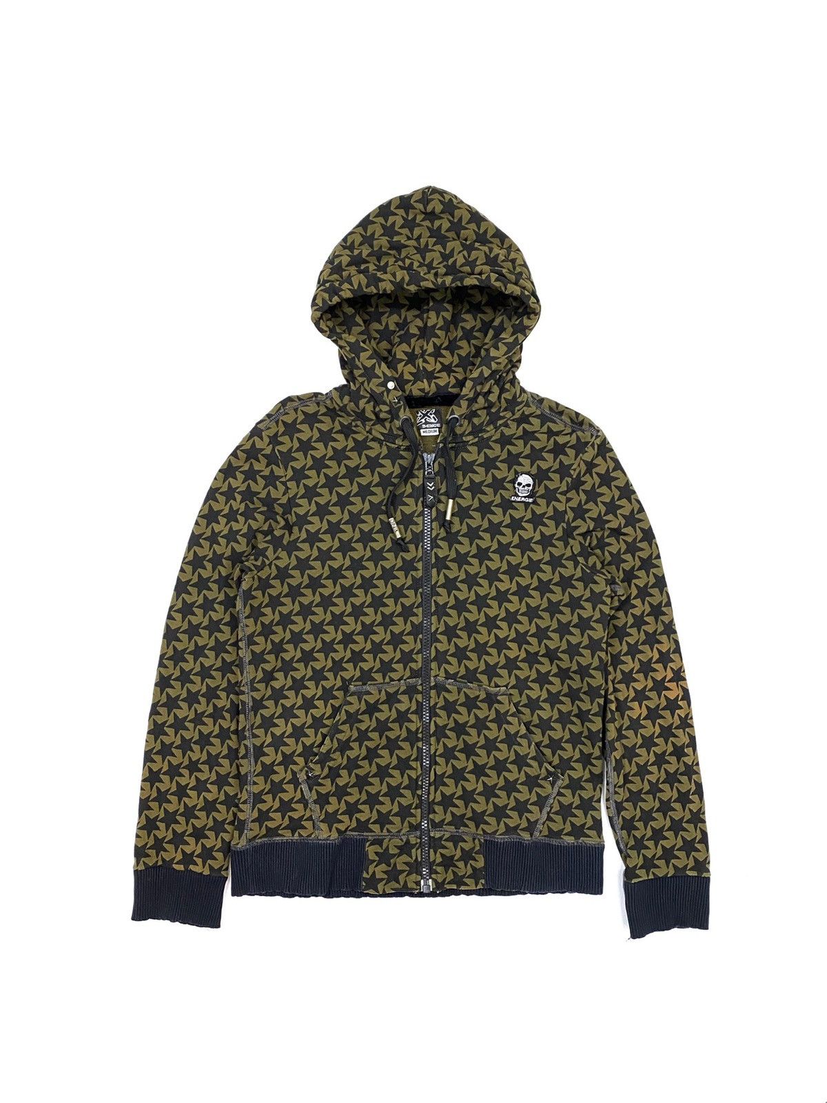 image of Energie Star Hoodie in Camo, Men's (Size Small)