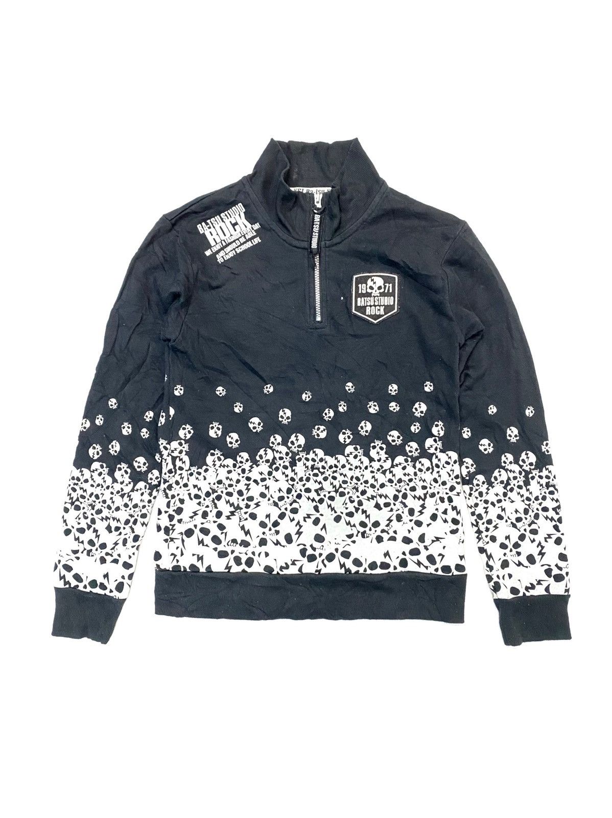 Designer × Japanese Brand Ba-tsu Studio Skulls Crewneck Size US S / EU 44-46 / 1 - 1 Thumbnail