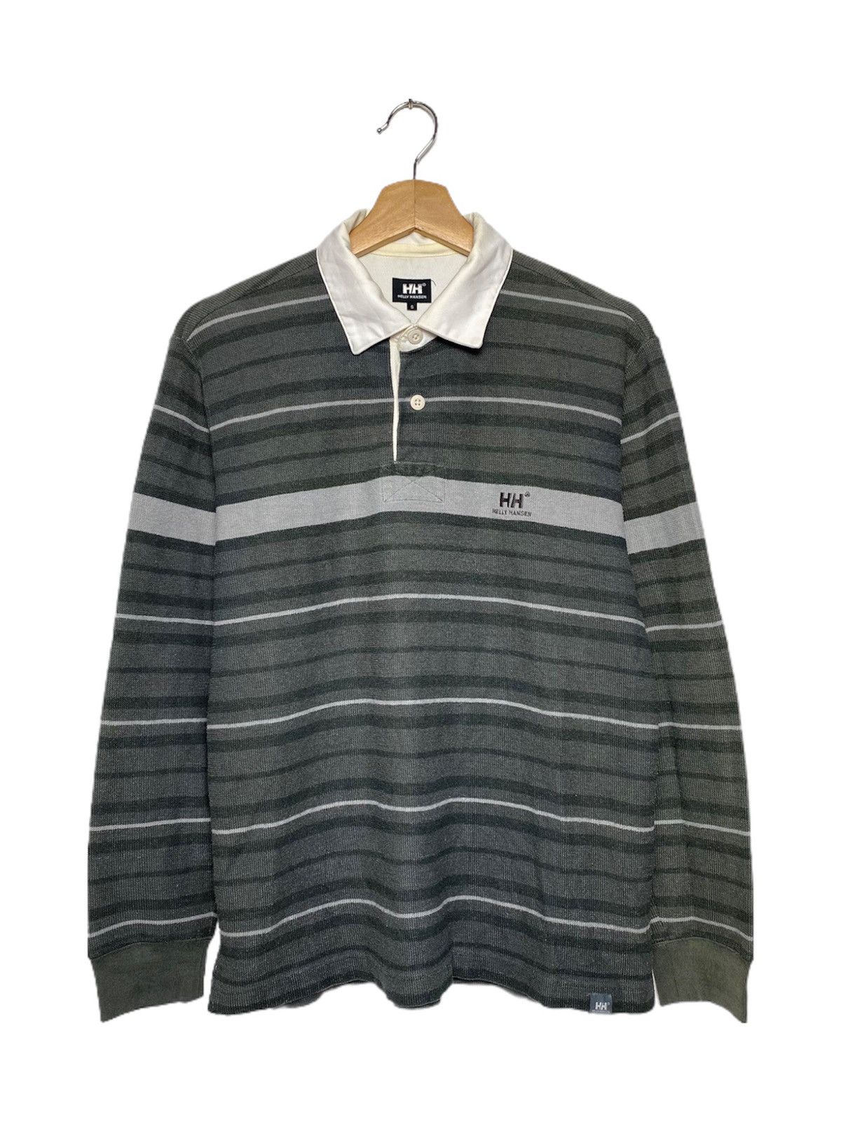 Helly Hansen × Vintage Vintage Helly Hensen Striped Rugby Shirt Size US S / EU 44-46 / 1 - 1 Thumbnail