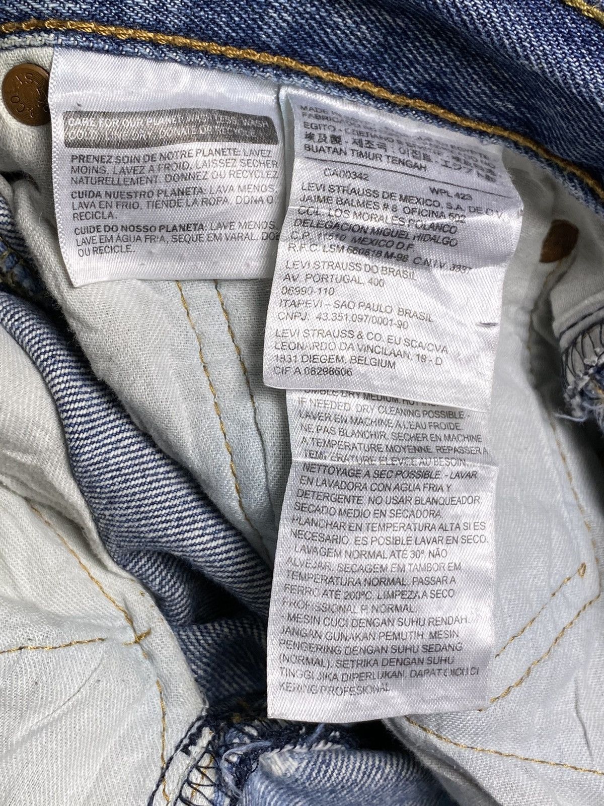 Levi's × Vintage Vintage Levi’s 501 Distressed Denim Size US 36 / EU 52 - 11 Thumbnail
