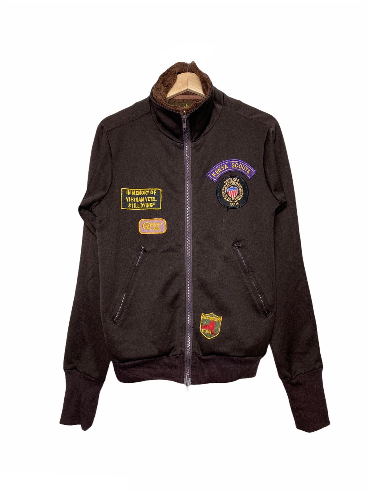 Japanese Brand × Vintage Vintage NIR Kenya Scouts 2006 Tracktop Fleece Jacket Size US M / EU 48-50 / 2 - 2 Thumbnail