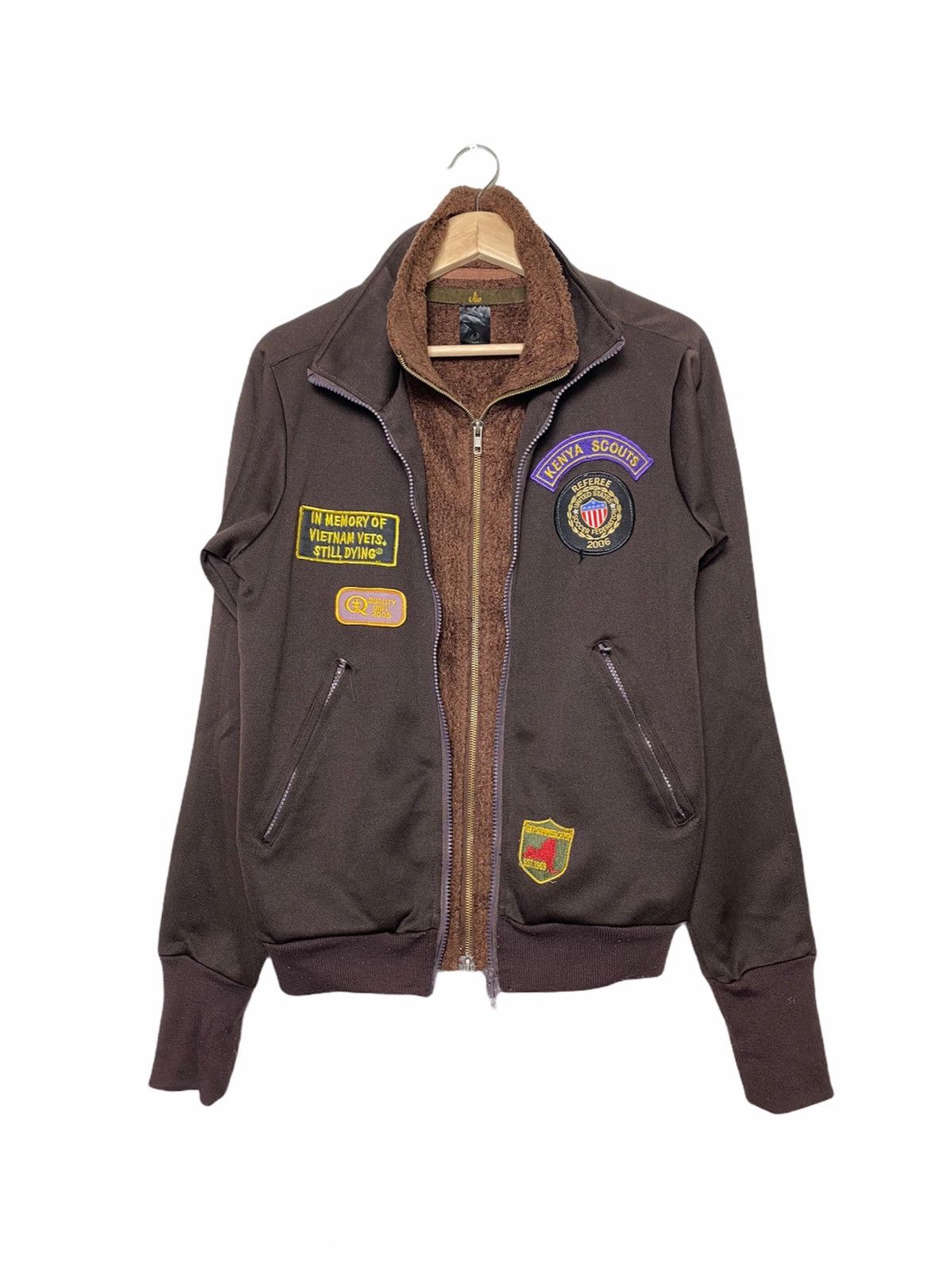 Japanese Brand × Vintage Vintage NIR Kenya Scouts 2006 Tracktop Fleece Jacket Size US M / EU 48-50 / 2 - 1 Thumbnail