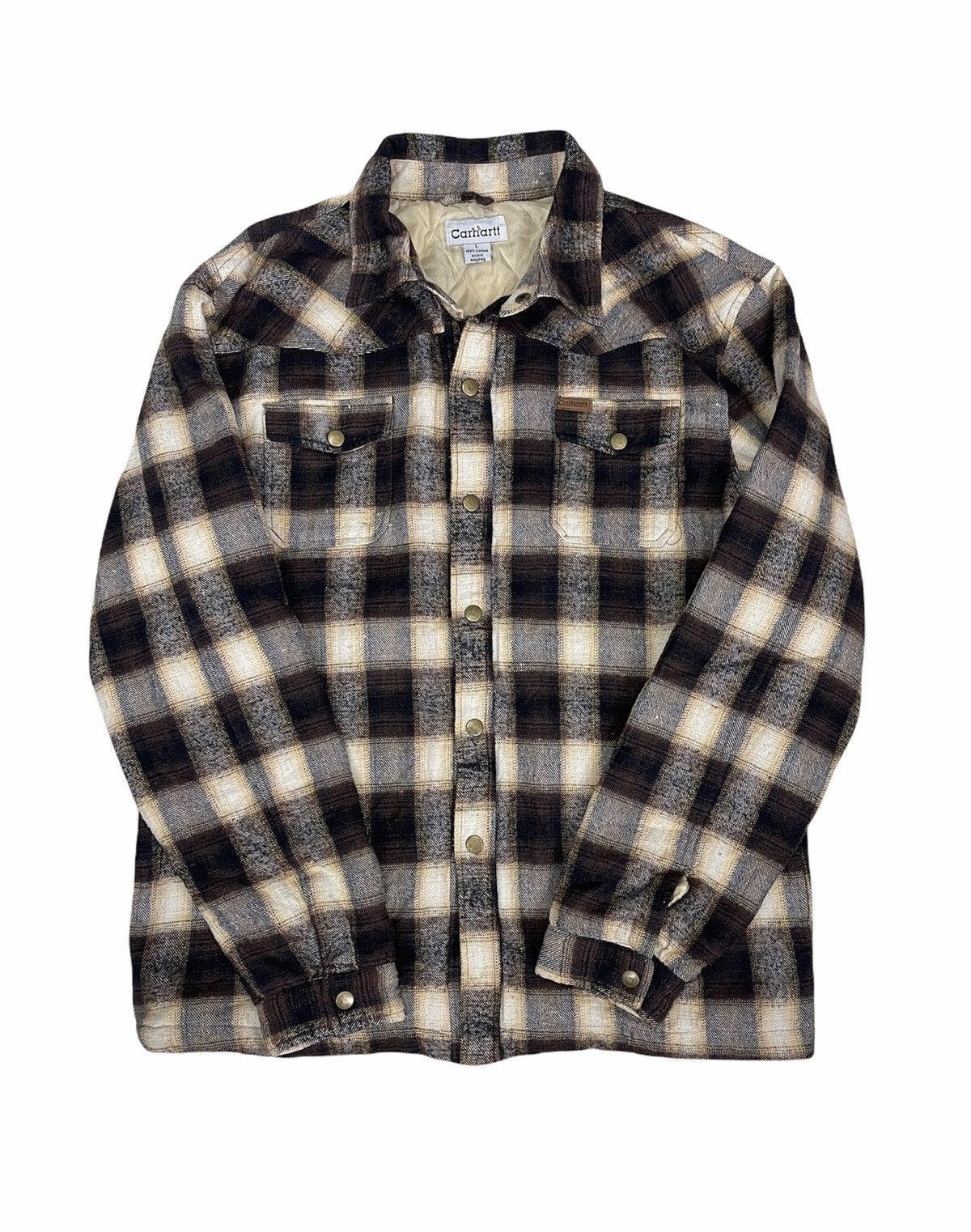 Carhartt CARHARTT WOOL FLANNEL SHIRT Size US L / EU 52-54 / 3 - 1 Thumbnail
