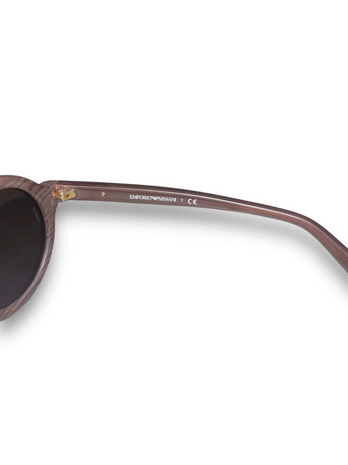 Armani × Emporio Armani × Giorgio Armani Emporio Armani EA4011 5096/73 Marble Brown Sunglasses Size ONE SIZE - 9 Thumbnail