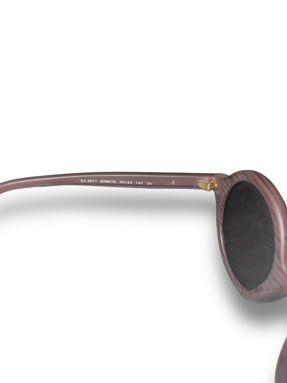 Armani × Emporio Armani × Giorgio Armani Emporio Armani EA4011 5096/73 Marble Brown Sunglasses Size ONE SIZE - 11 Thumbnail