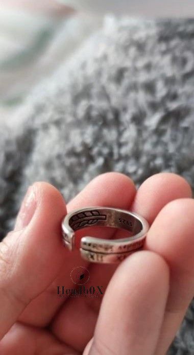 Jewelry Roman Letters Ring Size ONE SIZE - 5 Thumbnail