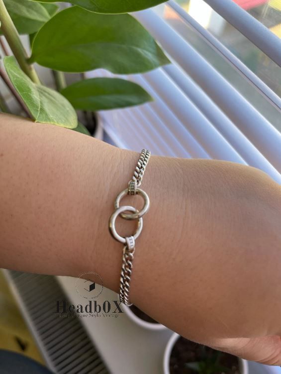 Jewelry Double Circle Bracelet Size ONE SIZE - 1 Thumbnail