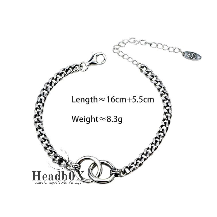 Jewelry Double Circle Bracelet Size ONE SIZE - 5 Thumbnail