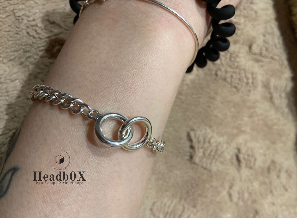 Jewelry Double Circle Bracelet Size ONE SIZE - 2 Thumbnail