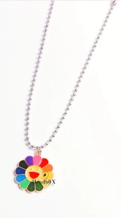 Jewelry Sunflower Rainbow Pendant Necklaces Size ONE SIZE - 2 Thumbnail