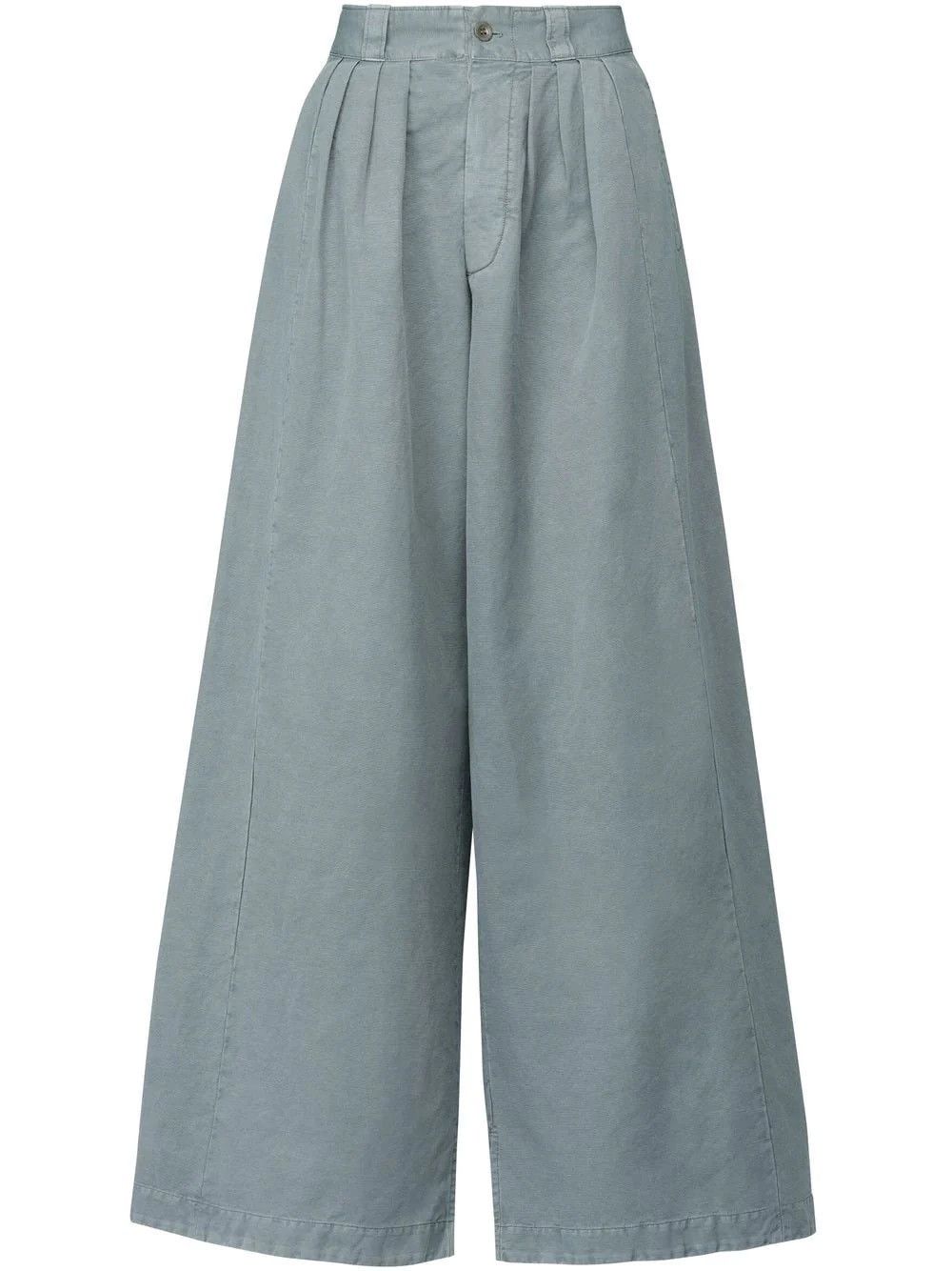 Maison Margiela Margiela wide two tuck pants Size US 32 / EU 48 - 2 Thumbnail
