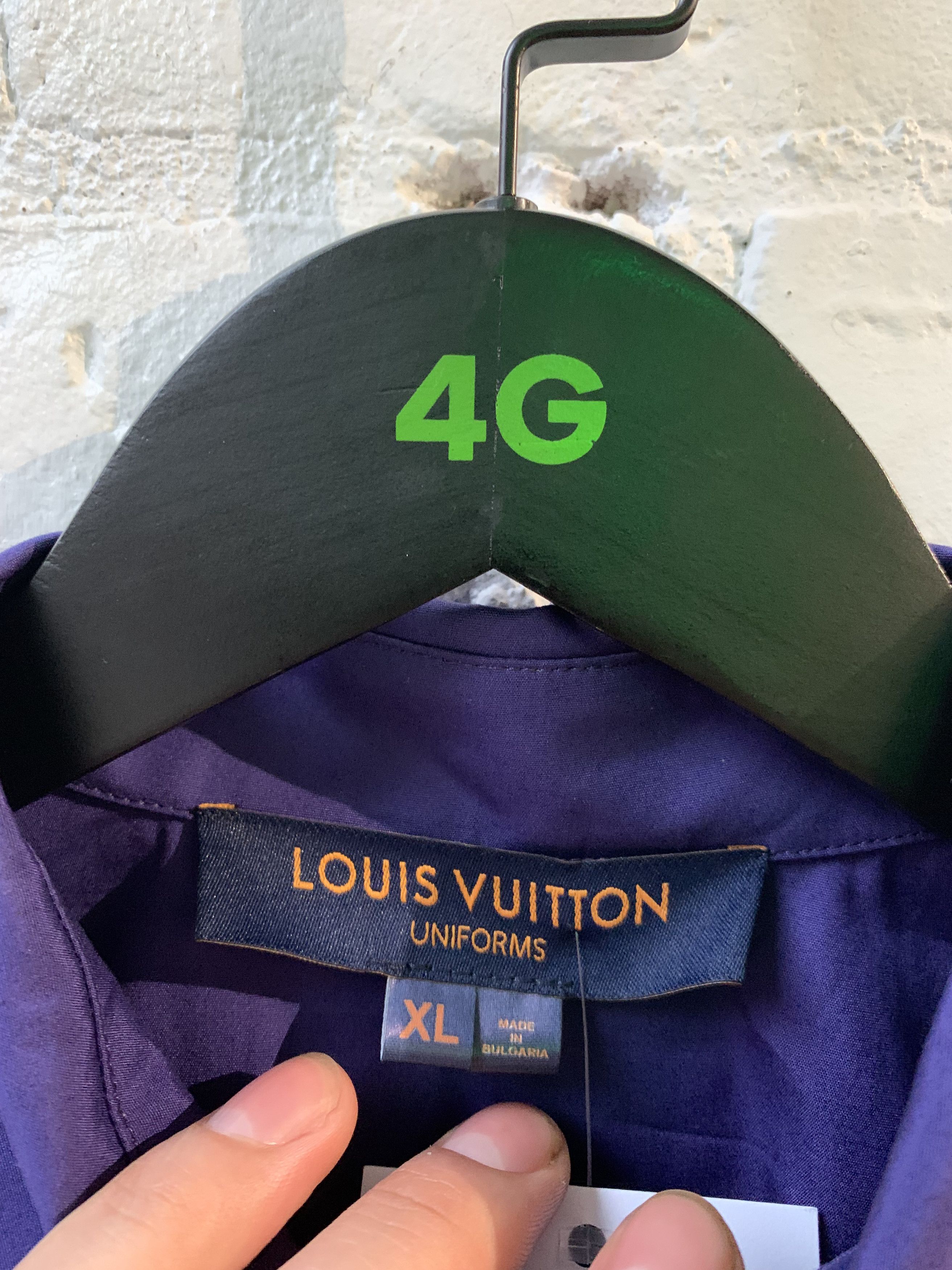 Louis Vuitton × Virgil Abloh Louis Vuitton Virgil Abloh Employee only Hombre BD shirt Size US XL / EU 56 / 4 - 4 Thumbnail