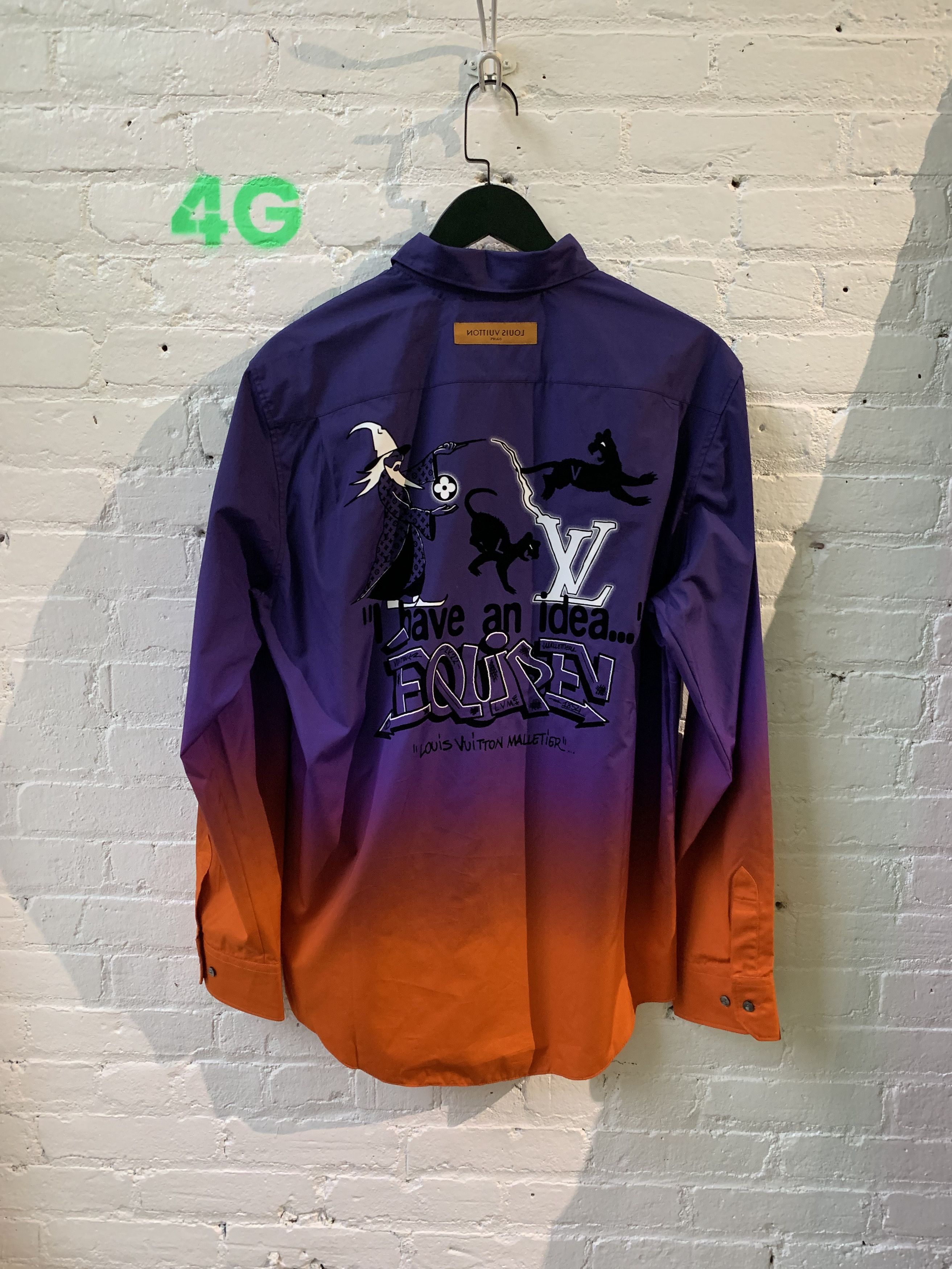 Louis Vuitton × Virgil Abloh Louis Vuitton Virgil Abloh Employee only Hombre BD shirt Size US XL / EU 56 / 4 - 2 Thumbnail