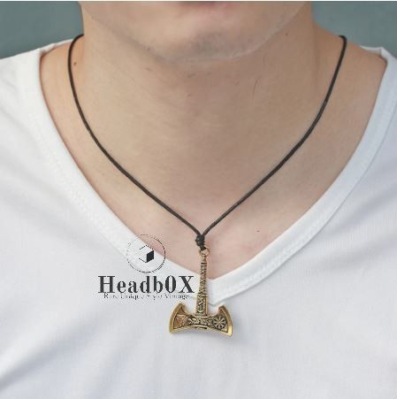 Vintage Nordic Viking Necklace Size ONE SIZE - 1 Thumbnail
