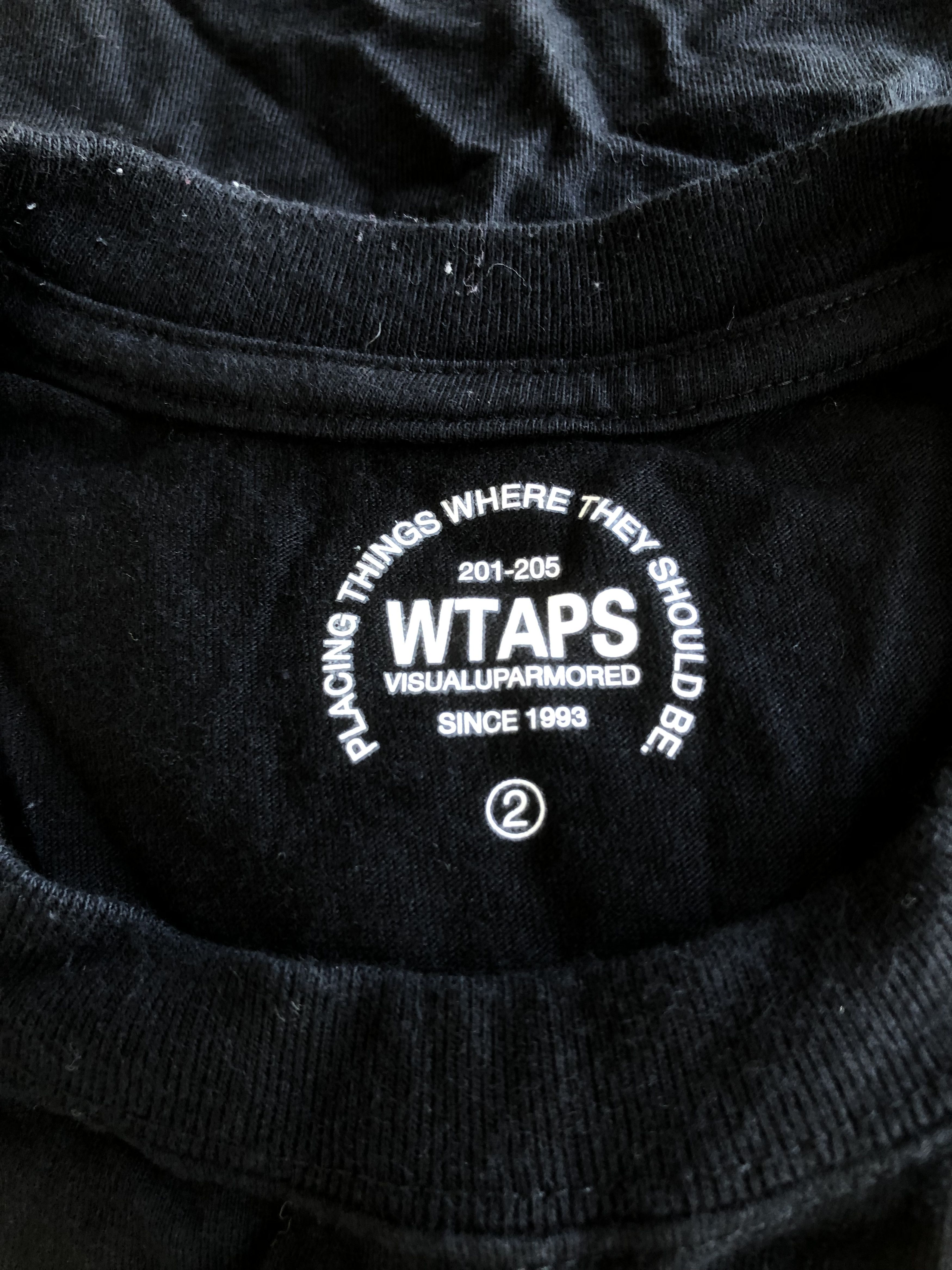 Wtaps Japanese Brand WTAPS Cross Bone Tshirt Size US M / EU 48-50 / 2 - 4 Thumbnail