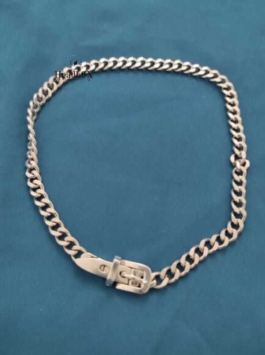 Jewelry Unique Belt Buckle Chain Necklace Size ONE SIZE - 4 Thumbnail
