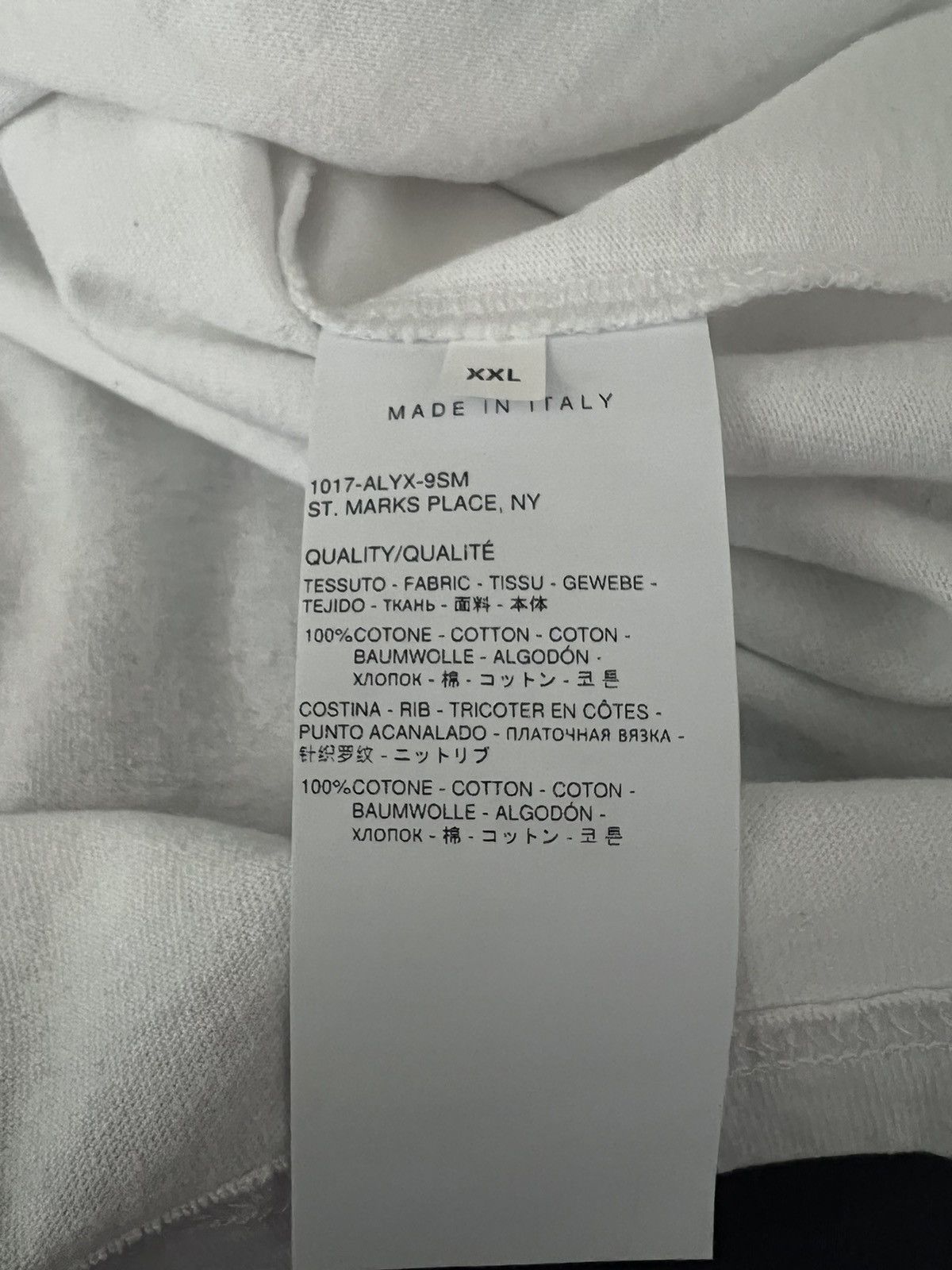1017 Alyx 9sm Hooded Tee Visual XXL