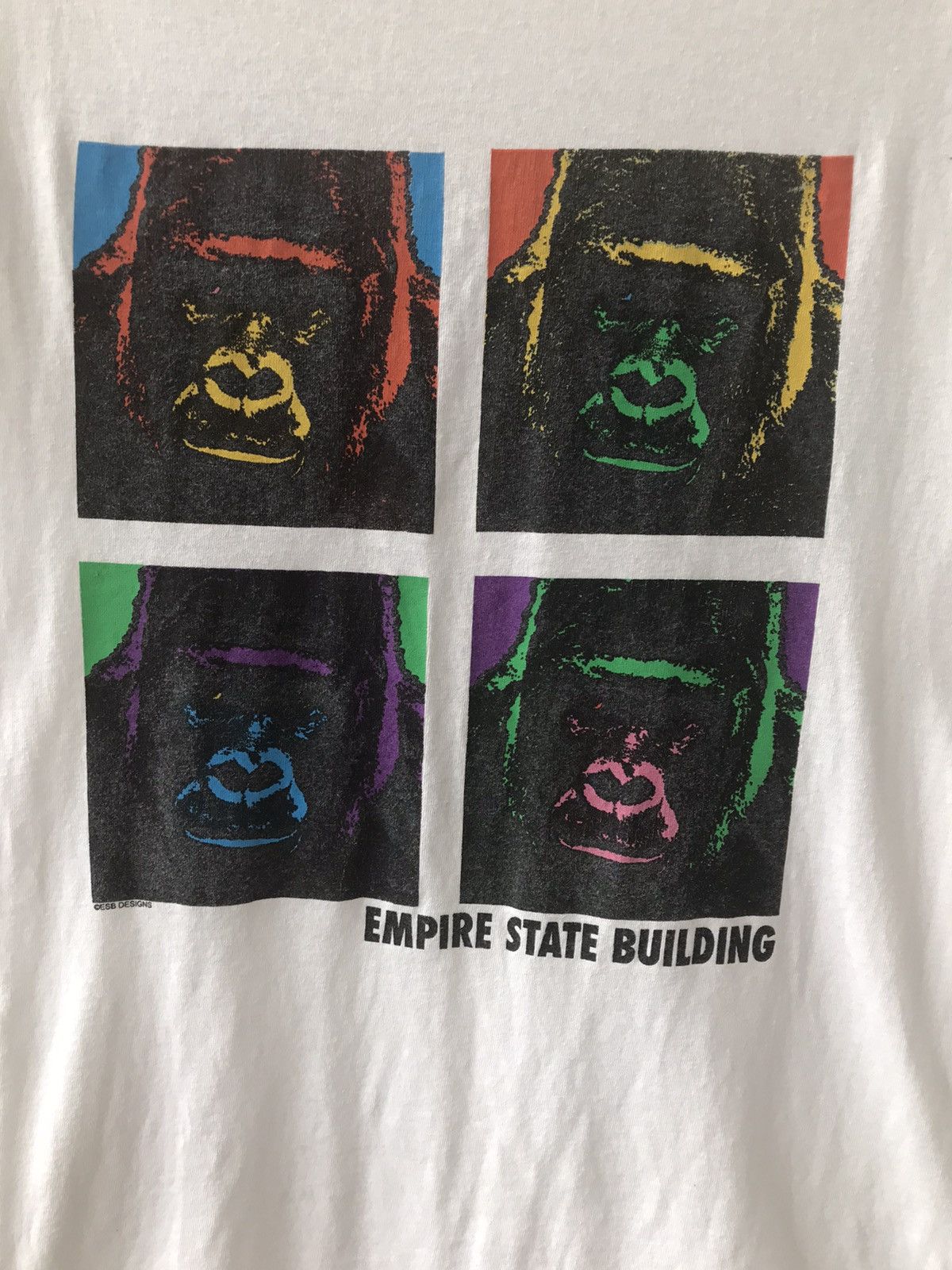 Gildan Animal Tee Kingkong Print ESB DESIGN Empire State Building Size US S / EU 44-46 / 1 - 2 Thumbnail
