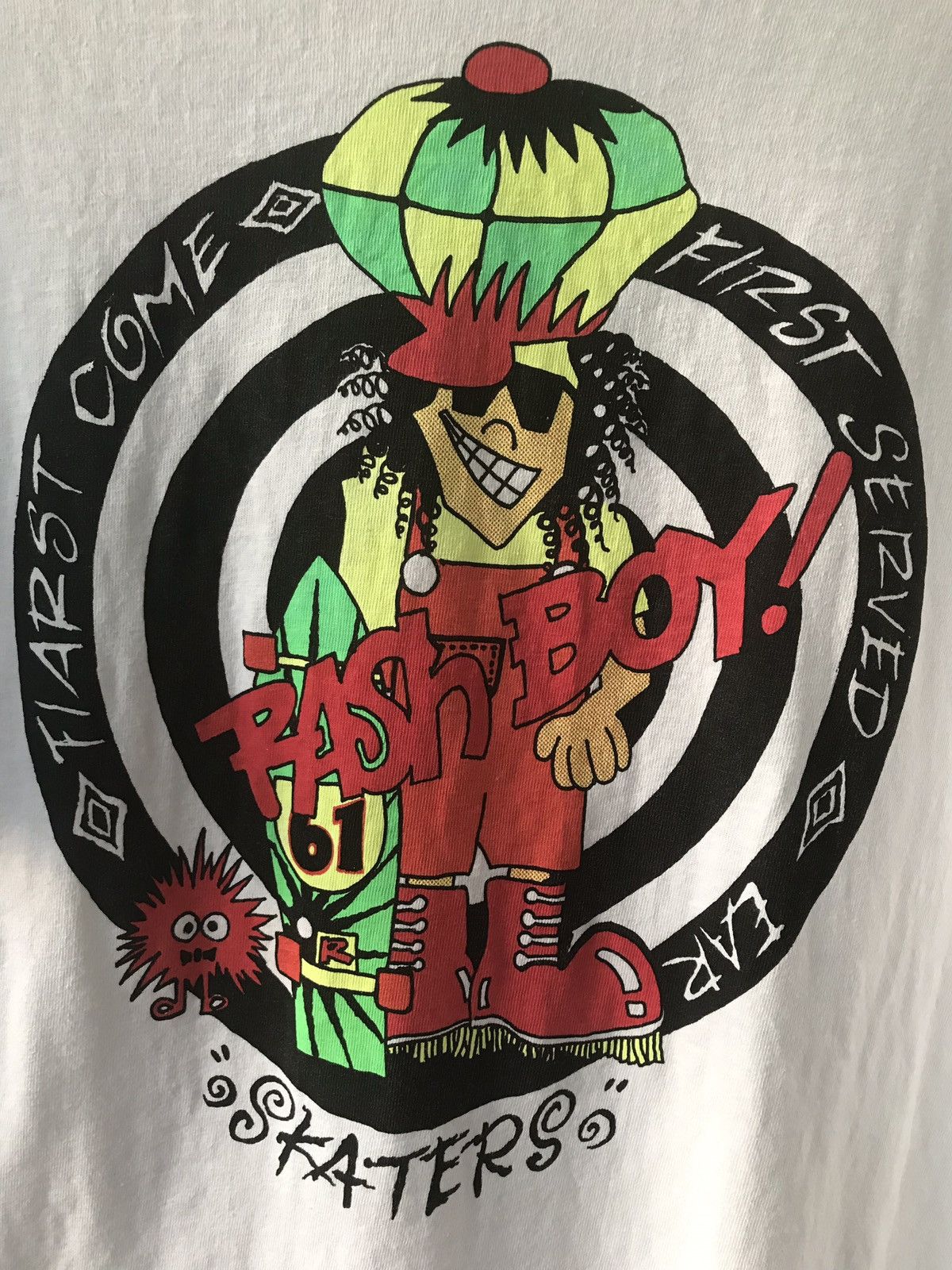 Vintage Vintage Skate Rash Boy Rasta Reggae Tee Size US L / EU 52-54 / 3 - 2 Thumbnail