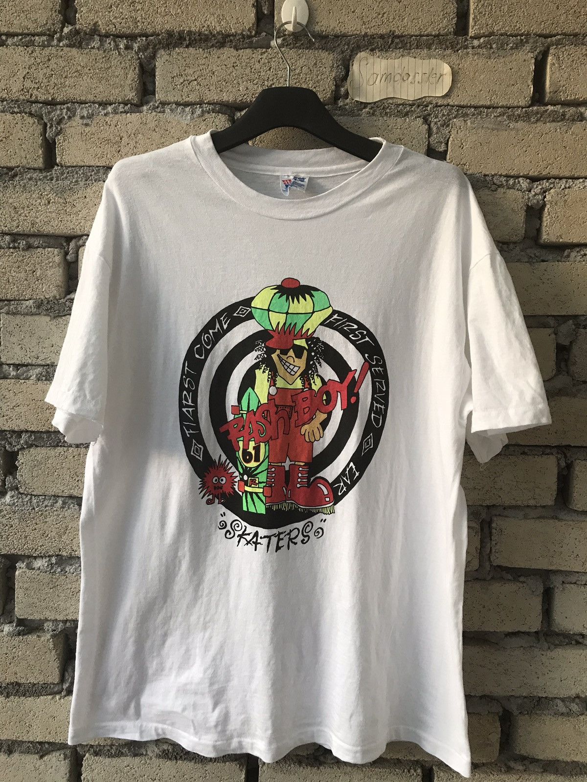 Vintage Vintage Skate Rash Boy Rasta Reggae Tee Size US L / EU 52-54 / 3 - 1 Thumbnail