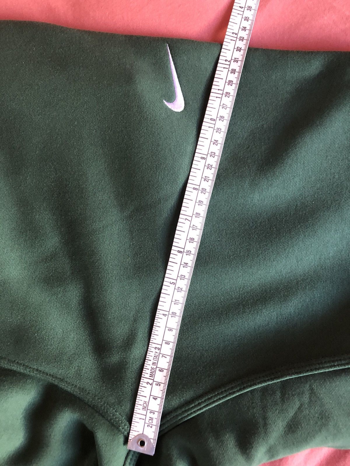 Nike Nike Swoosh fleece green cotton sweatpants like Nike Lab Size US 36 / EU 52 - 7 Thumbnail