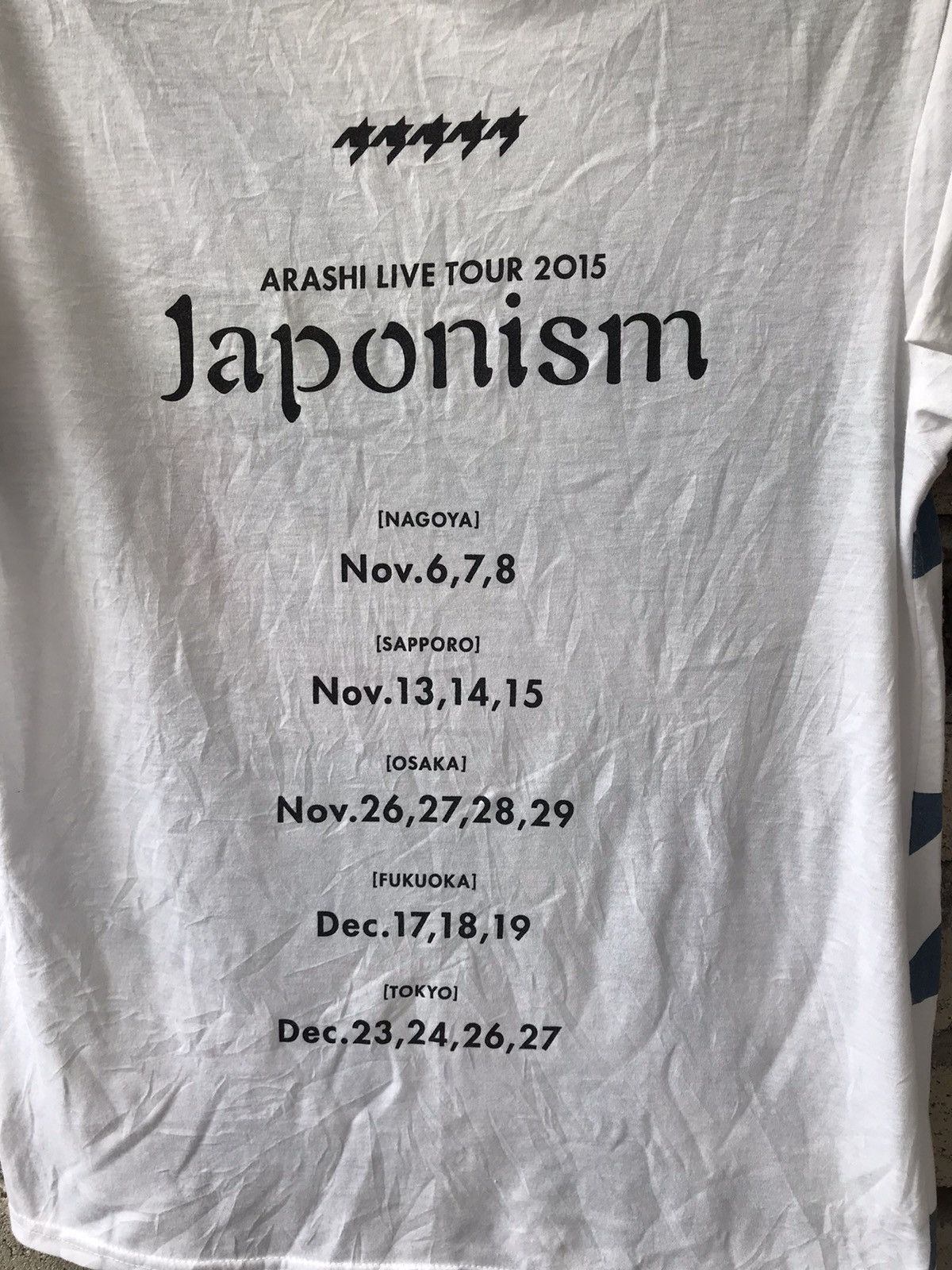 Band Tees Asahi Japan Boy Band Tee Tour Tee By Jonny & Associates Size US S / EU 44-46 / 1 - 6 Thumbnail