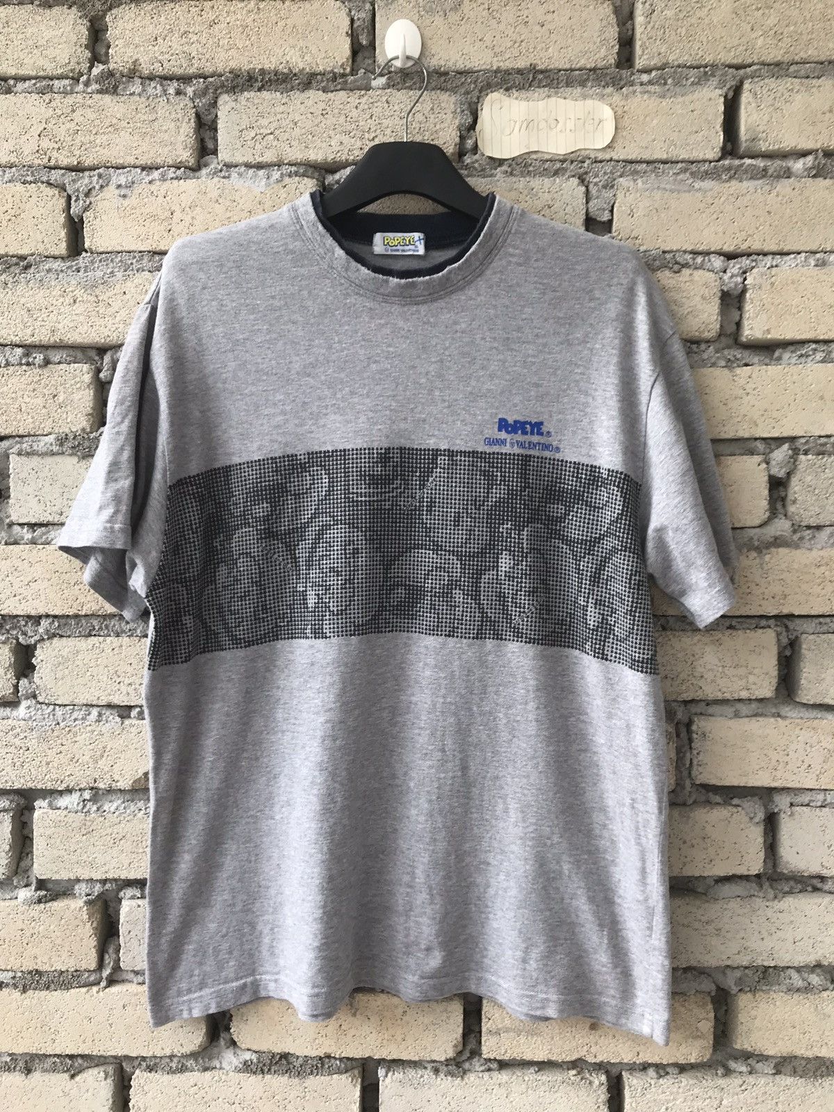 Cartoon Network × Gianni Valentino × Valentino Vintage 90s Popeye by Gianni Valentino Nice design tee Size US M / EU 48-50 / 2 - 1 Thumbnail