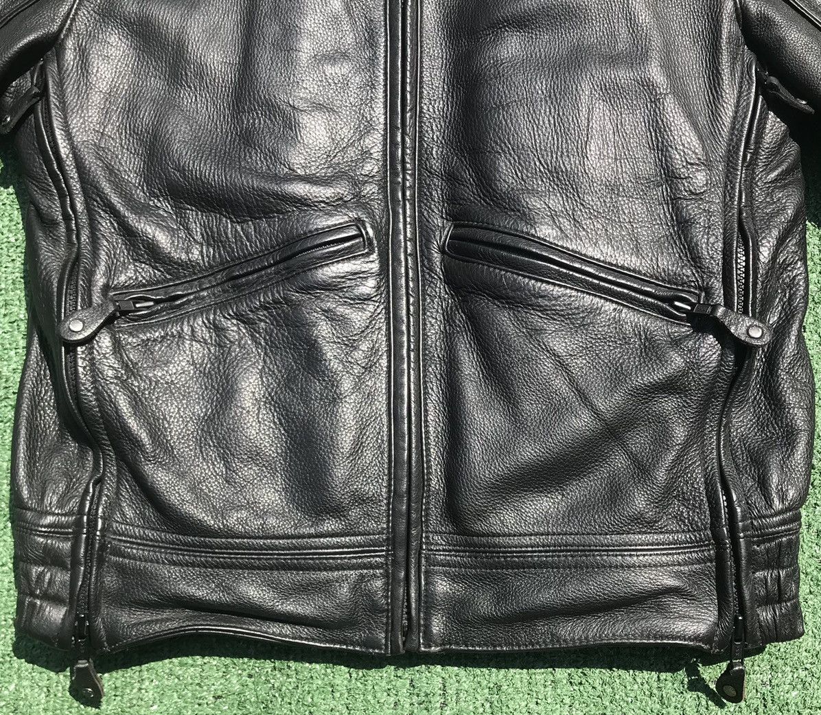 Harley Davidson Harley Davidson Embossed Letters Thick Leather Jacket Womens Size S / US 4 / IT 40 - 7 Thumbnail