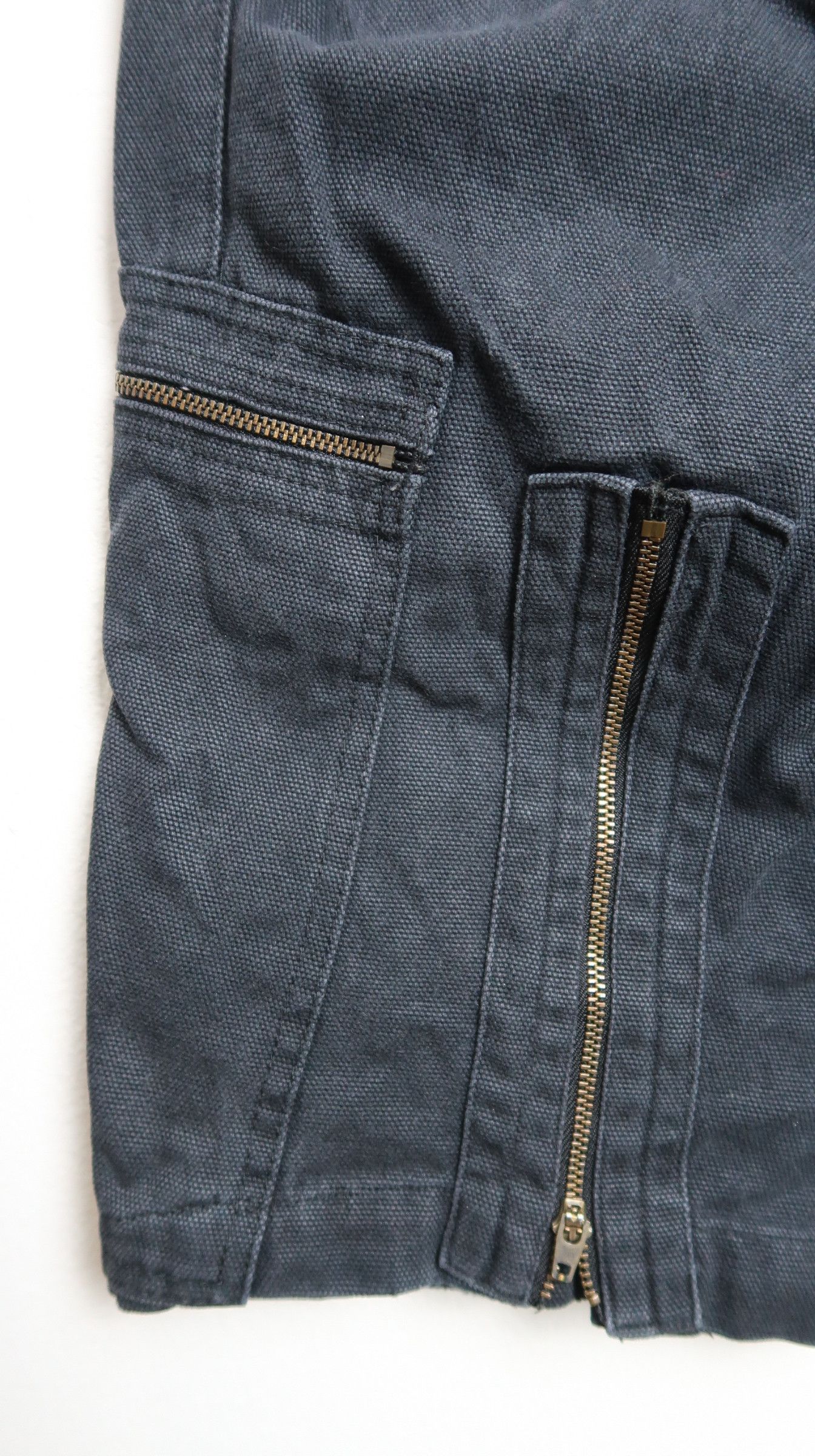 Japanese Brand Amore Puro Multipocket Zipper Workwear Cargo Pants Size US 33 - 12 Thumbnail
