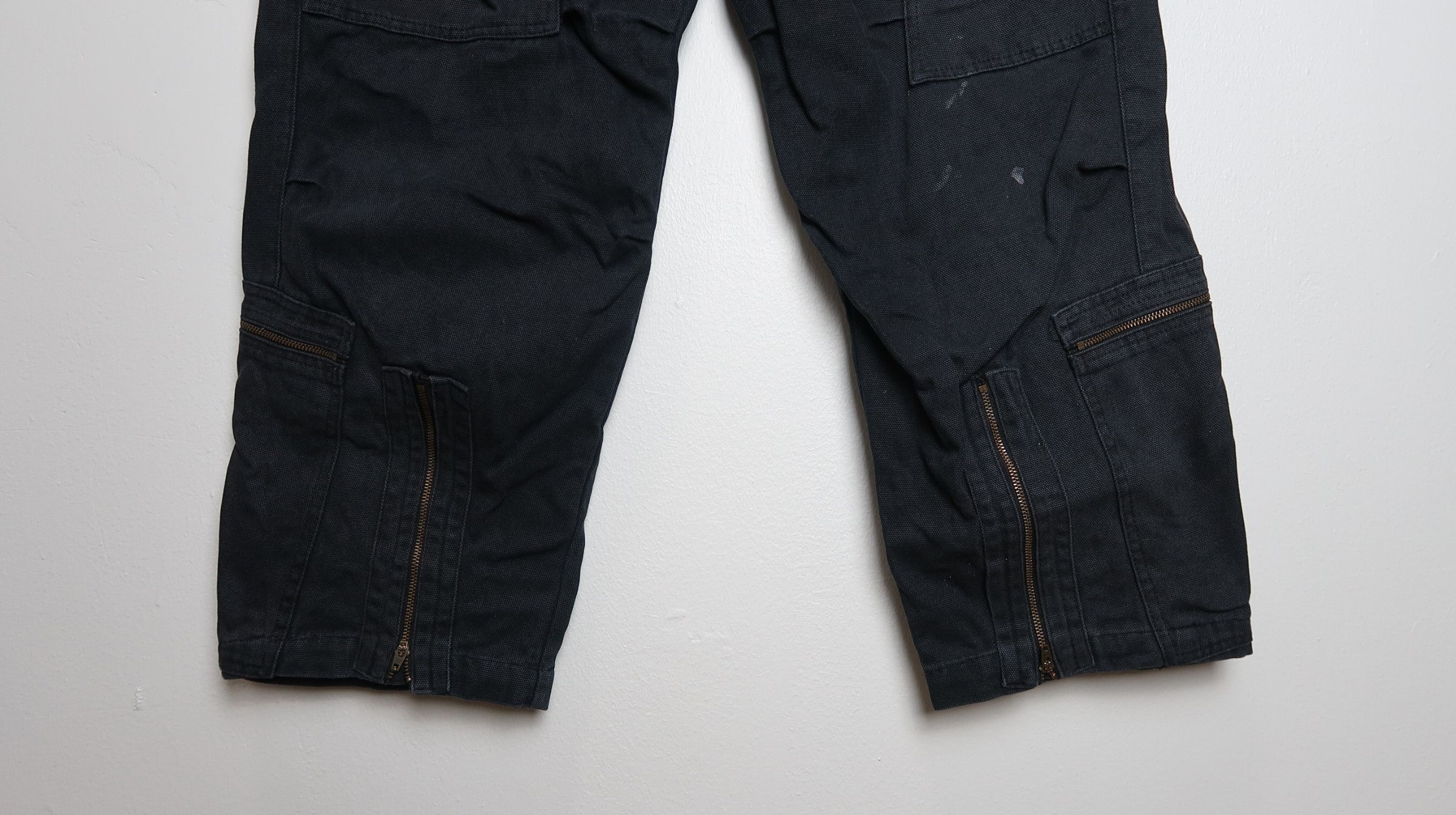 Japanese Brand Amore Puro Multipocket Zipper Workwear Cargo Pants Size US 33 - 8 Thumbnail