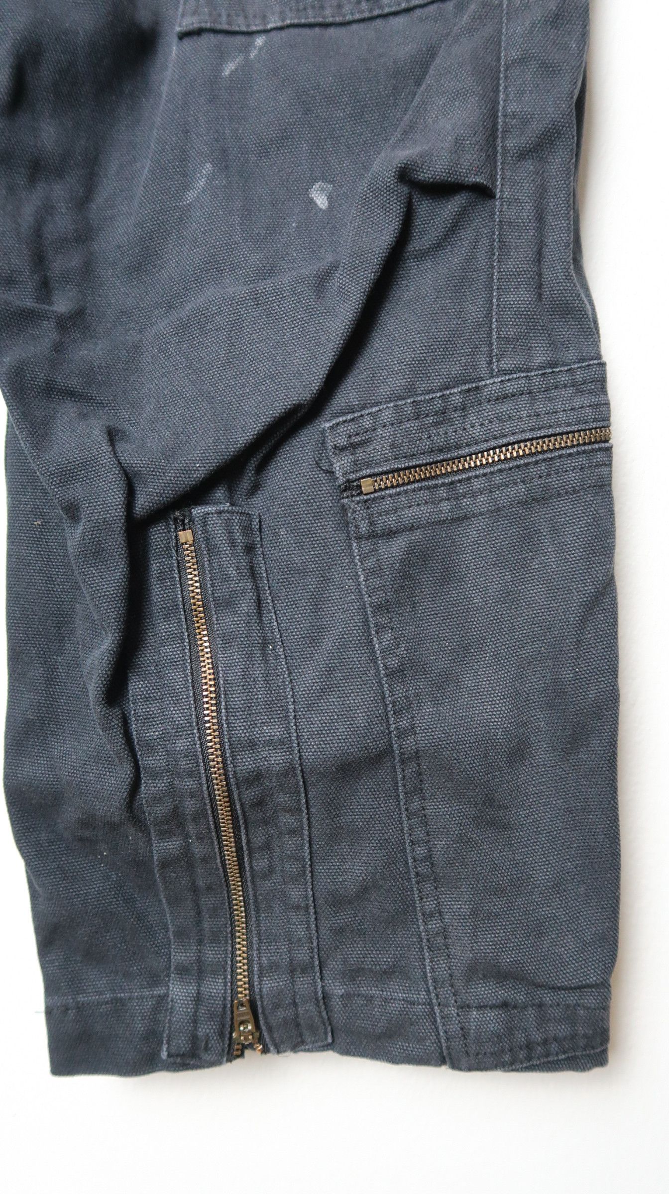 Japanese Brand Amore Puro Multipocket Zipper Workwear Cargo Pants Size US 33 - 15 Thumbnail