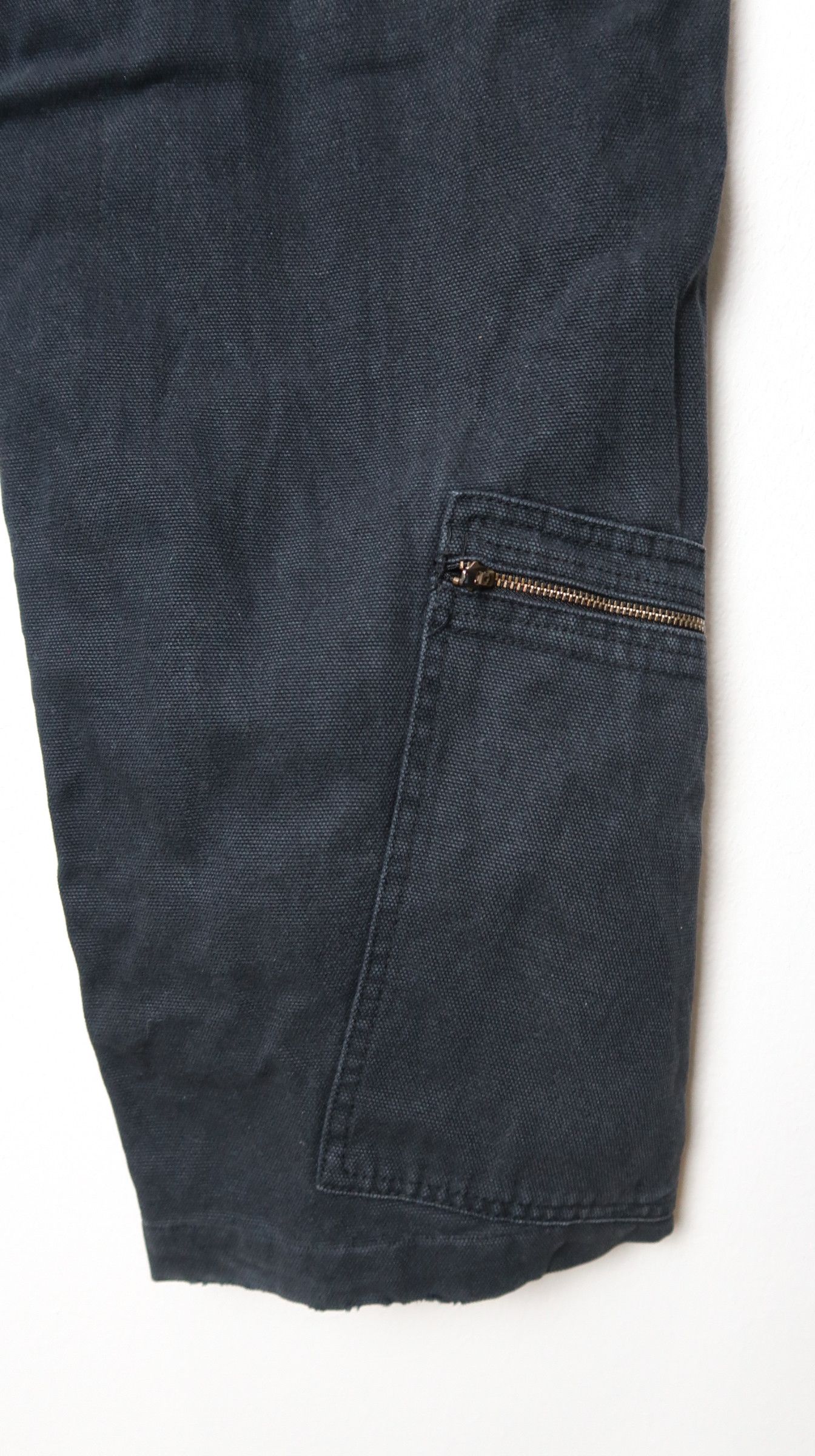 Japanese Brand Amore Puro Multipocket Zipper Workwear Cargo Pants Size US 33 - 19 Thumbnail